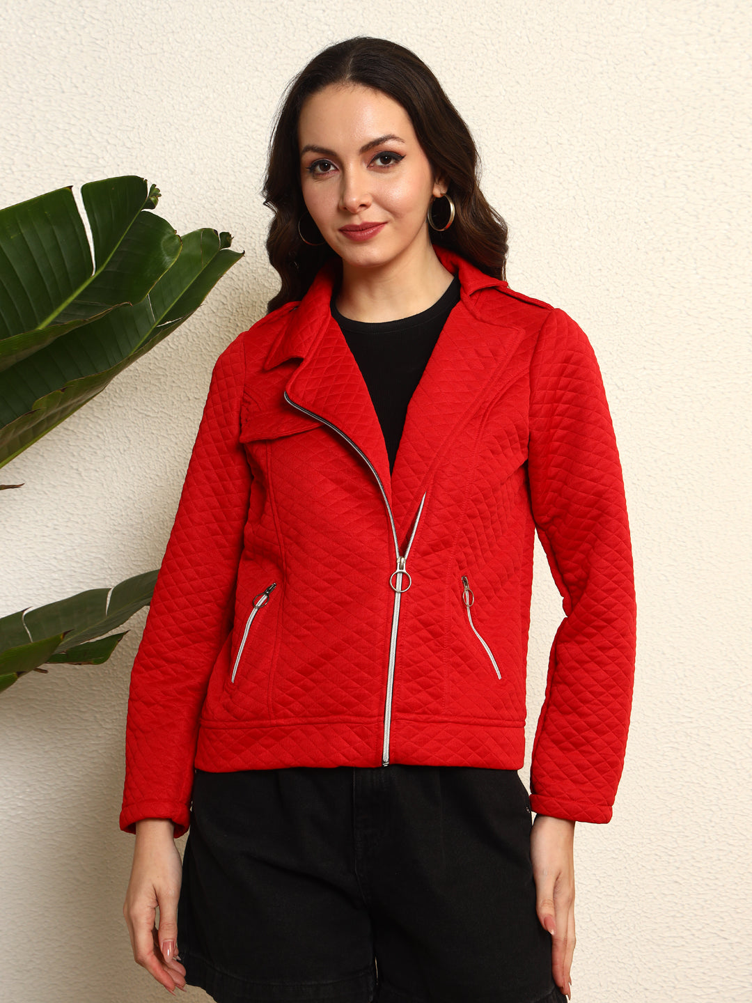 TANDUL  Women Solid Quilted Jacket