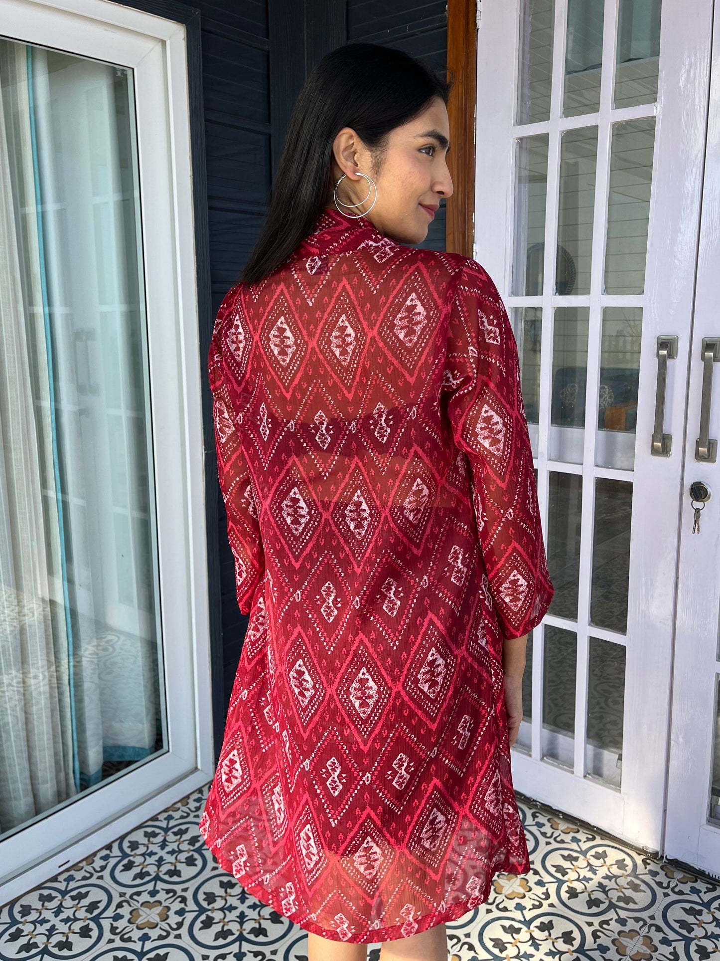 TANDUL Women Stunning Georgette Shrug