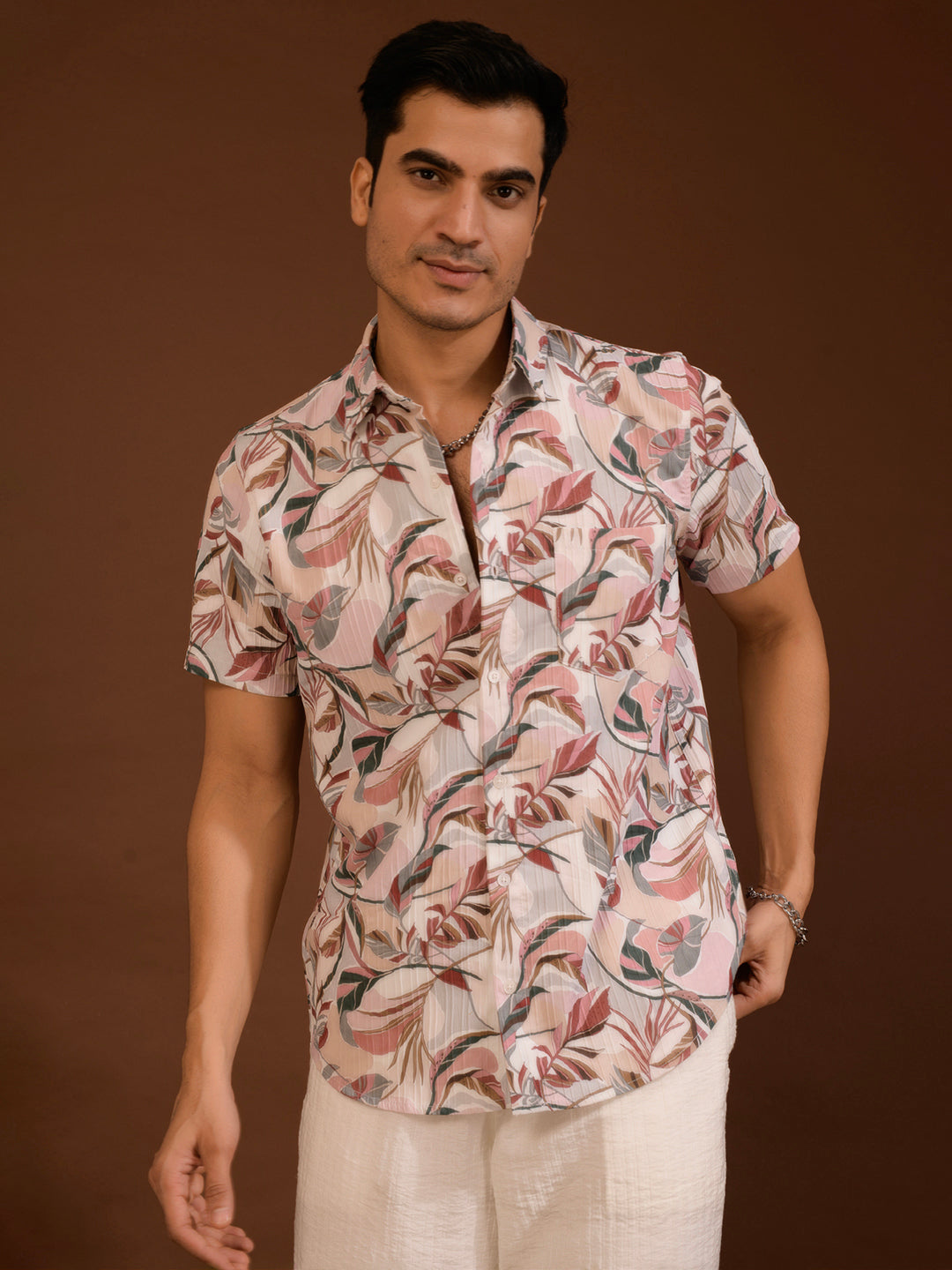 TANDUL  Men Regular Fit Printed Casual Shirt