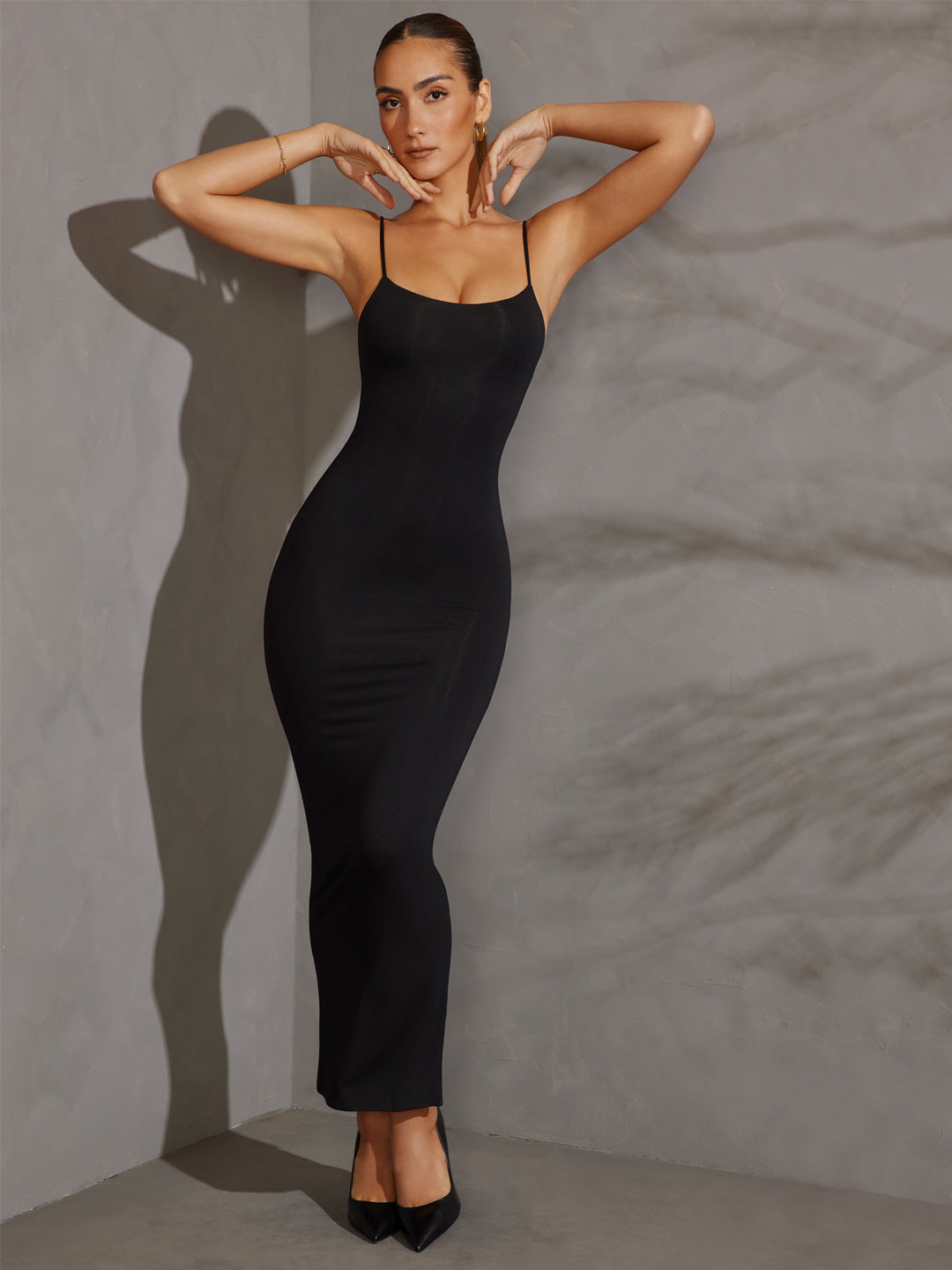 TANDUL  Women Bodycon Black Dress