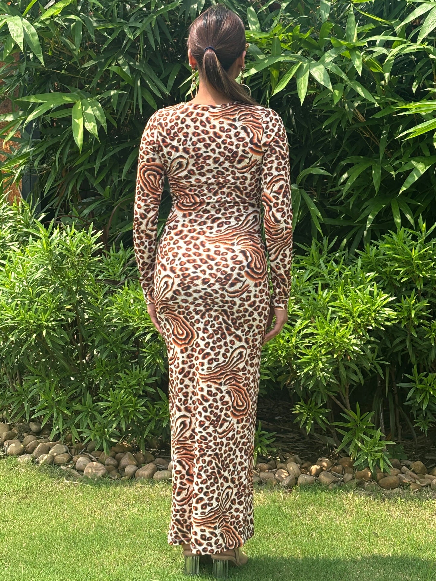 TANDUL Women Stunning Leopard Printed Dress