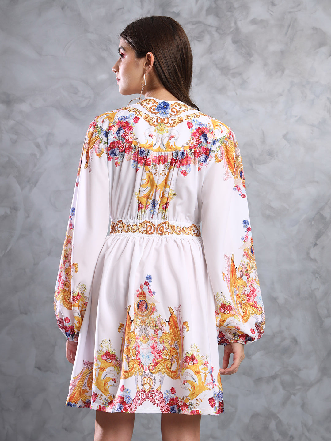 TANDUL  Women Fit and Flare Multicolor Dress