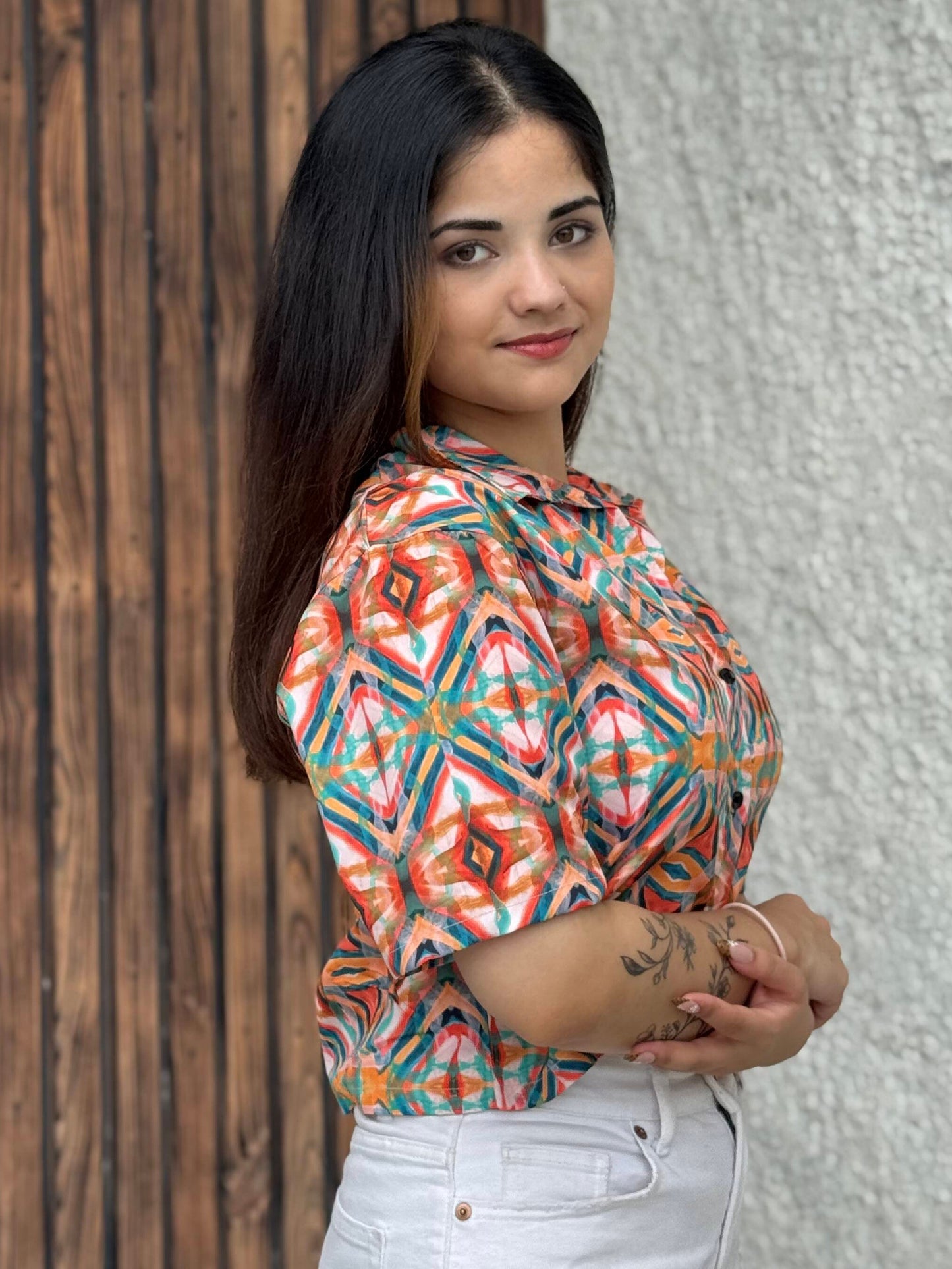 TANDUL Women Multicolor Shirt