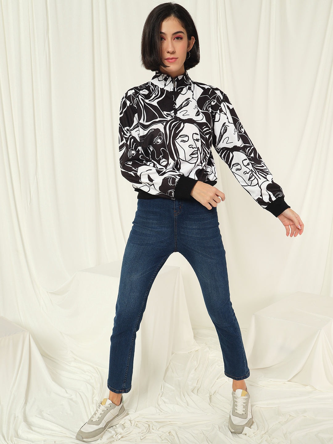 TANDUL  Women Printed Tailored Jacket