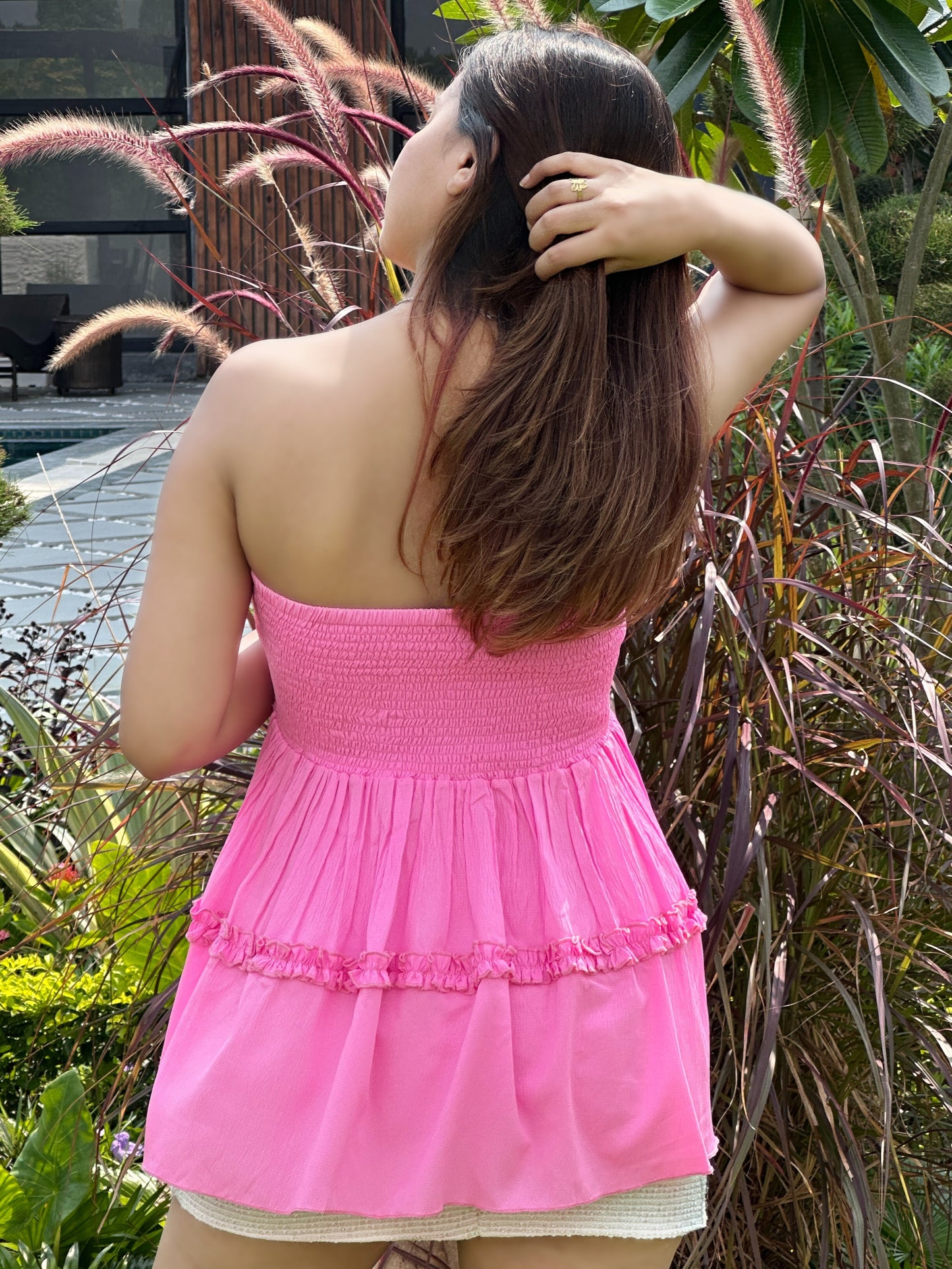 TANDUL Women Charming Pink Top