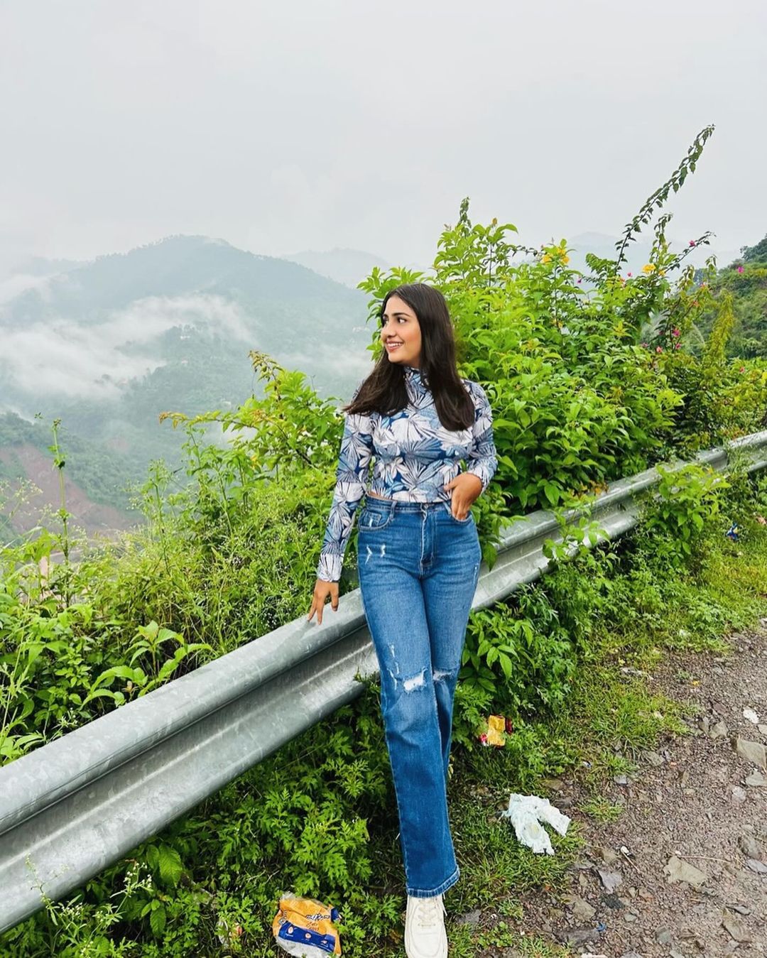 TANDUL Casual Regular Sleeves Printed Women Multicolor Top