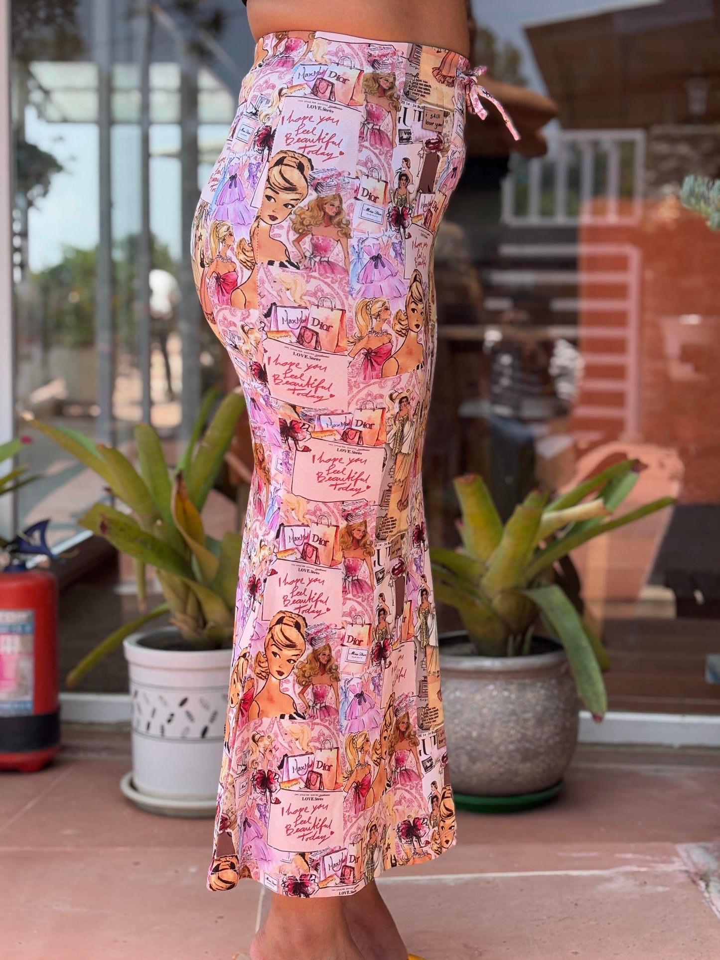 TANDUL  Women Printed Flared Multicolor Skirt