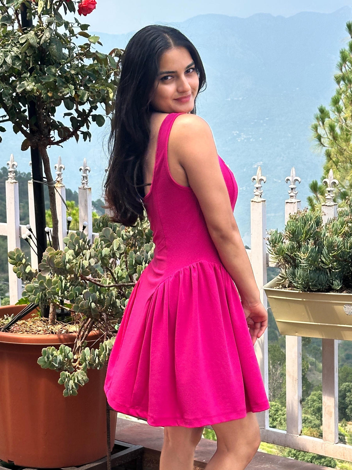 TANDUL Women Stunning Pink Dress
