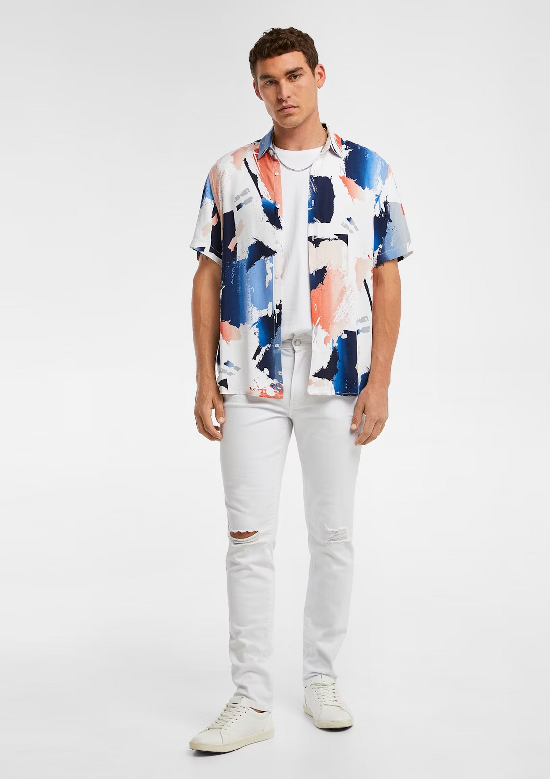 TANDUL Abstract Printed Casual Shirt