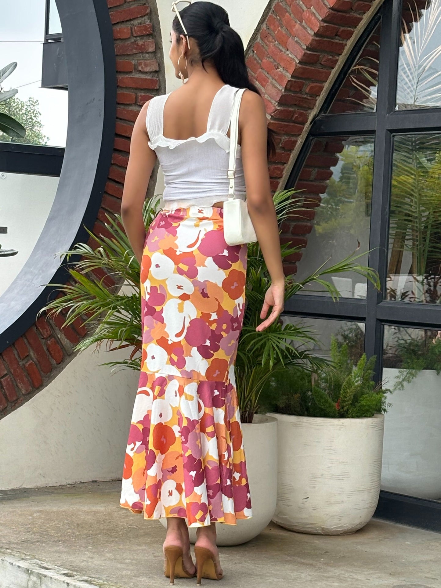 TANDUL Women Multicolor Floral Printed Skirt