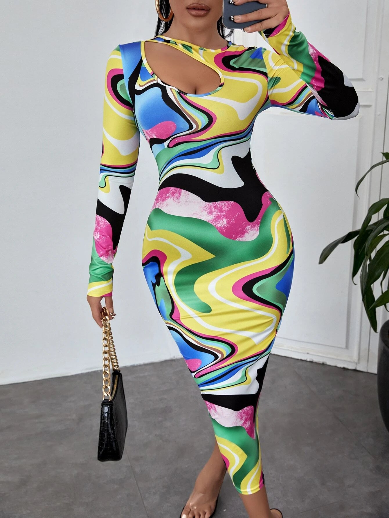 TANDUL  Women Maxi Multicolor Dress