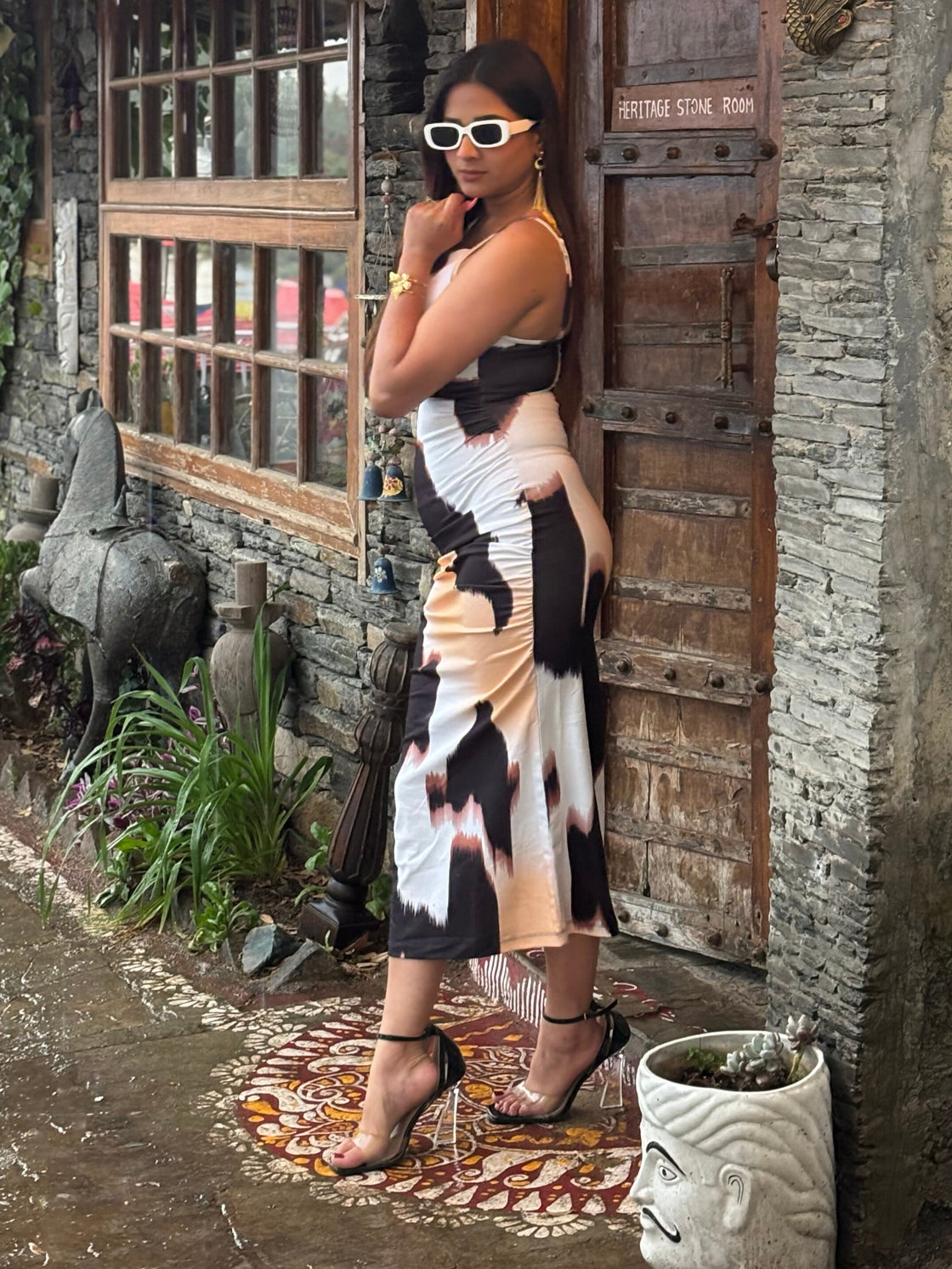 TANDUL  Women Bodycon Multicolor Dress