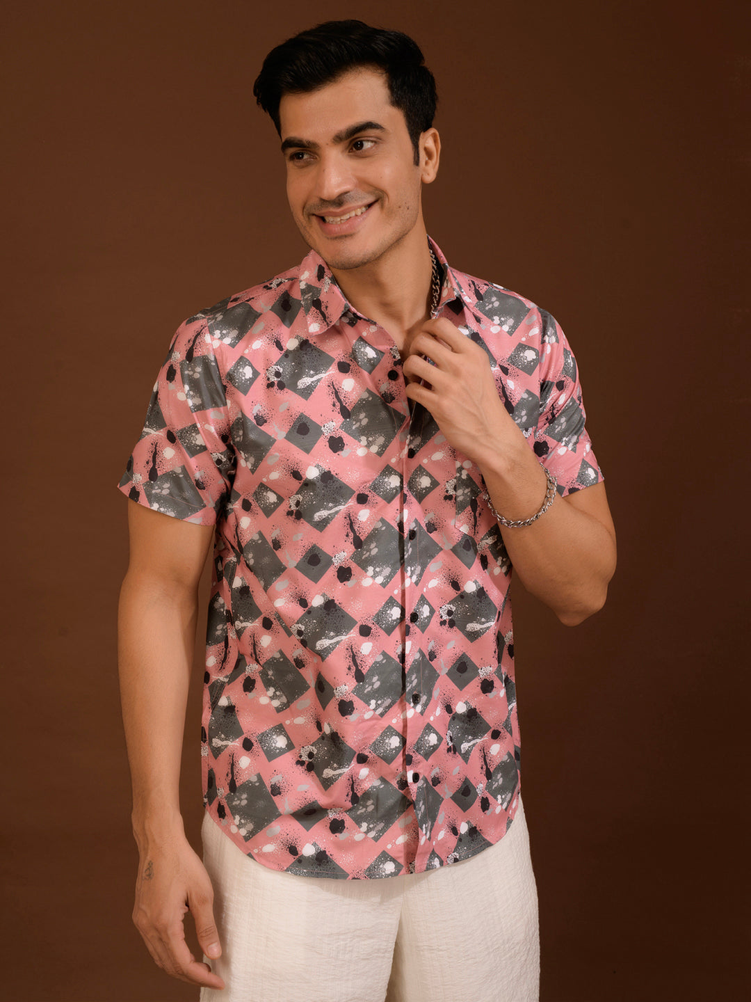 TANDUL  Men Regular Fit Printed Casual Shirt