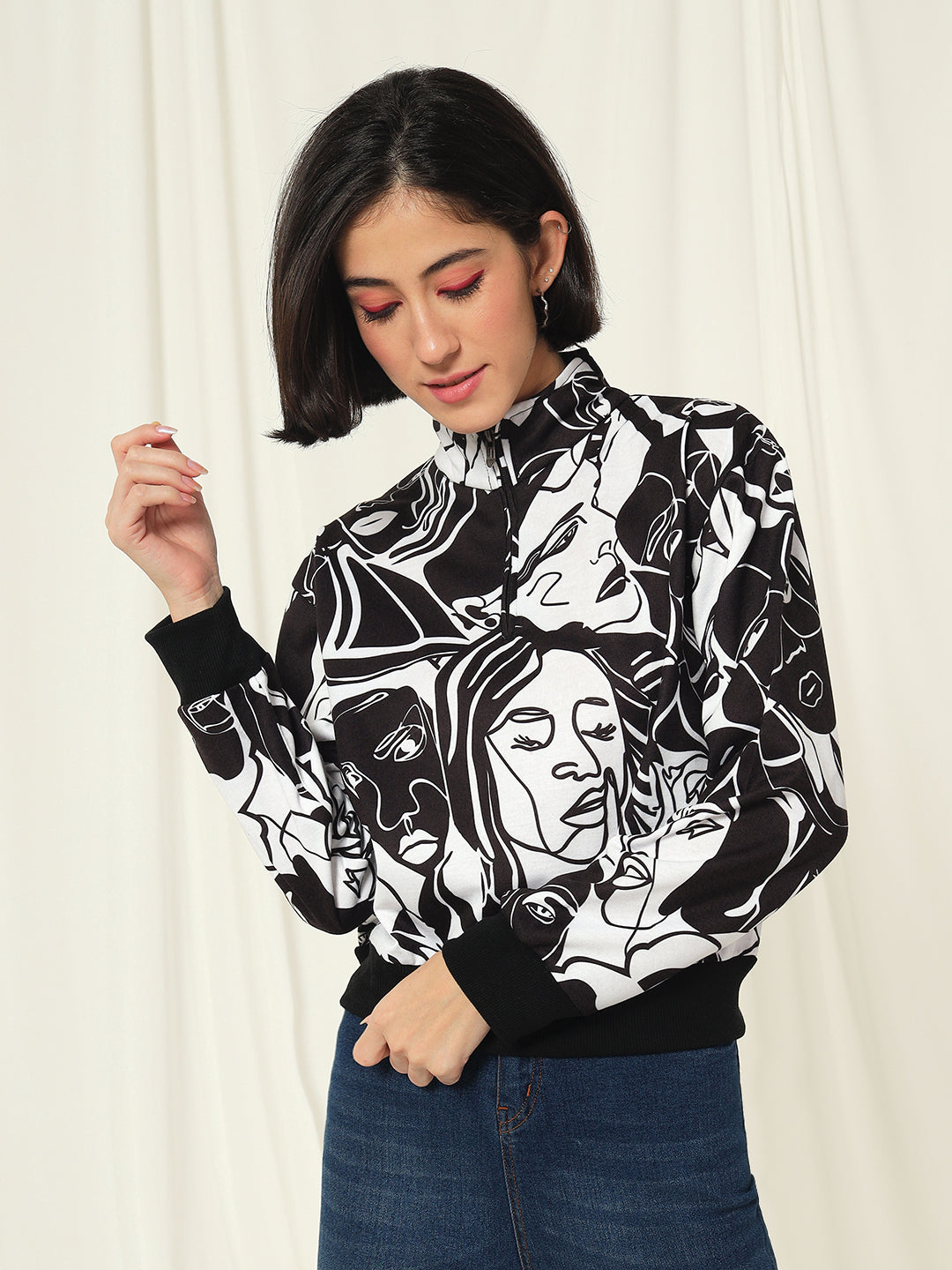TANDUL  Women Printed Tailored Jacket