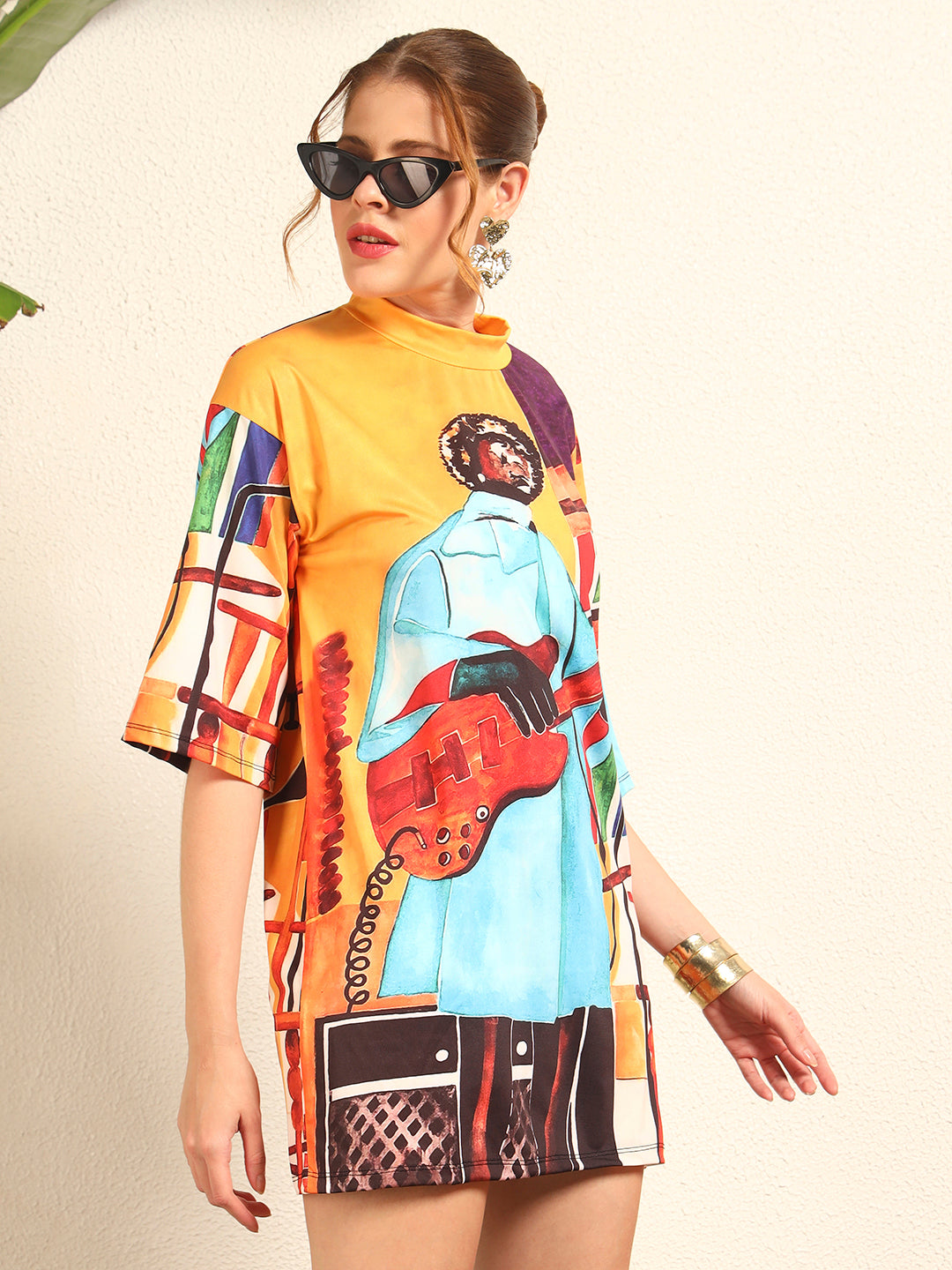 TANDUL Women Printed Kimono Top