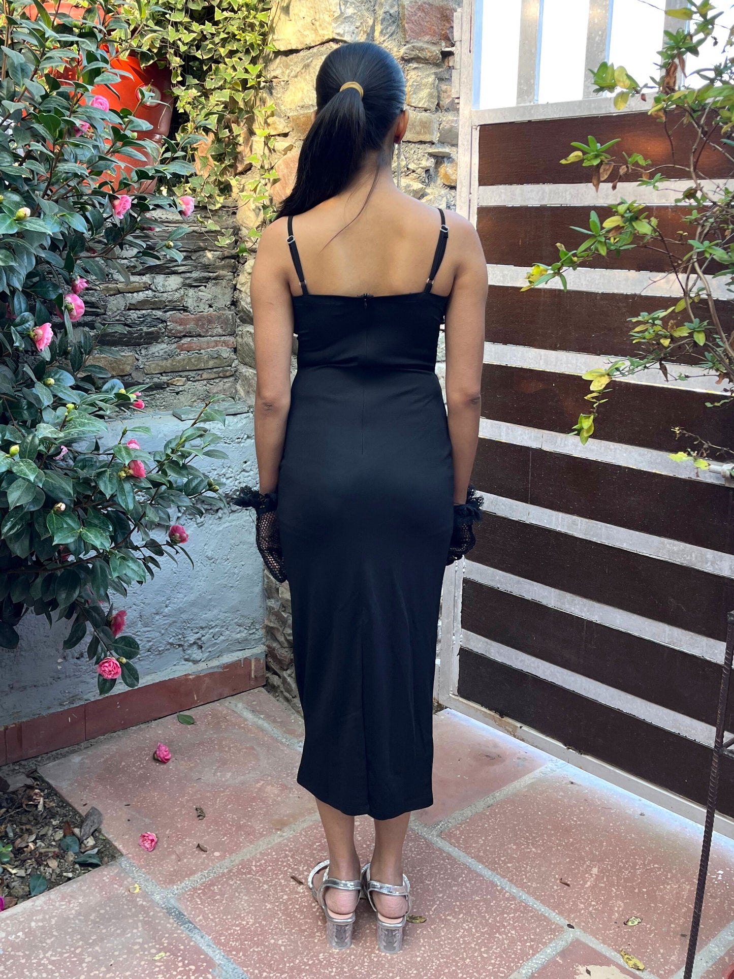 TANDUL Women Bodycon Black Dress