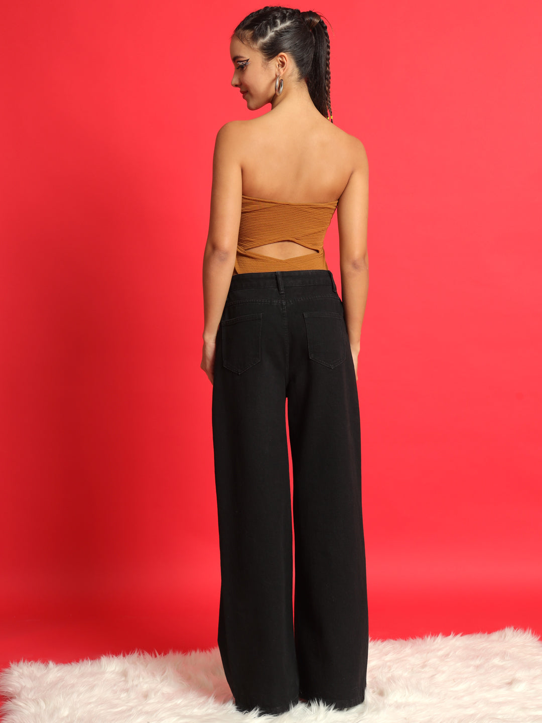 TANDUL MUSTARD JUMPSUIT