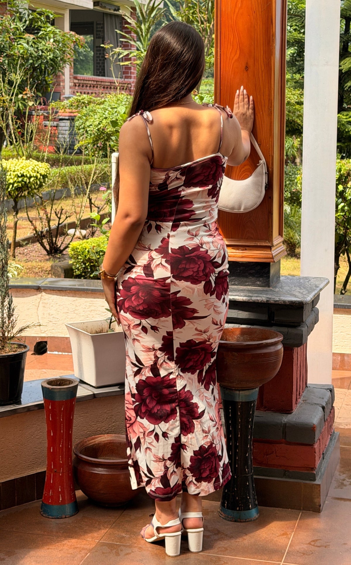 TANDUL Women Pretty Floral Bodycon Dress