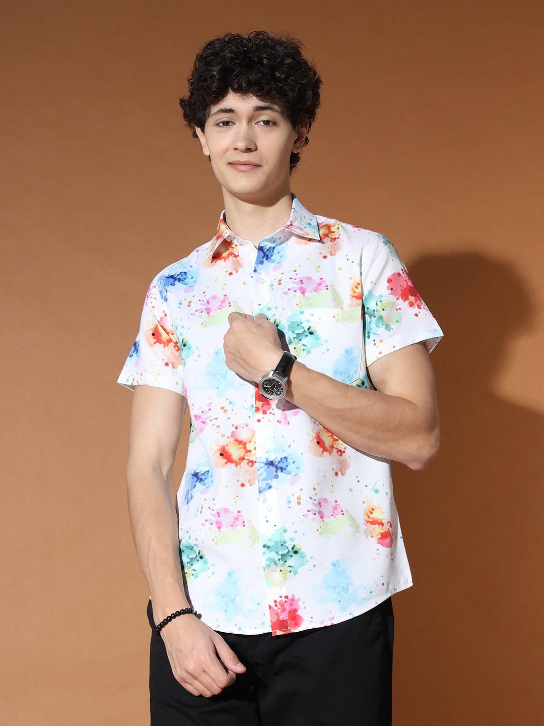 TANDUL  Men Regular Fit Printed Casual Shirt