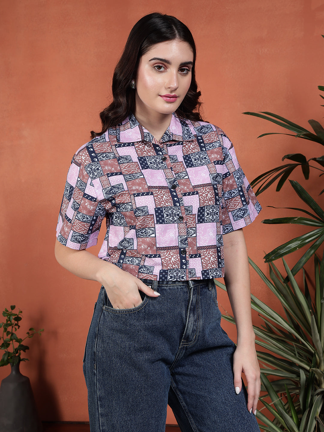 TANDUL Women Printed Shirt