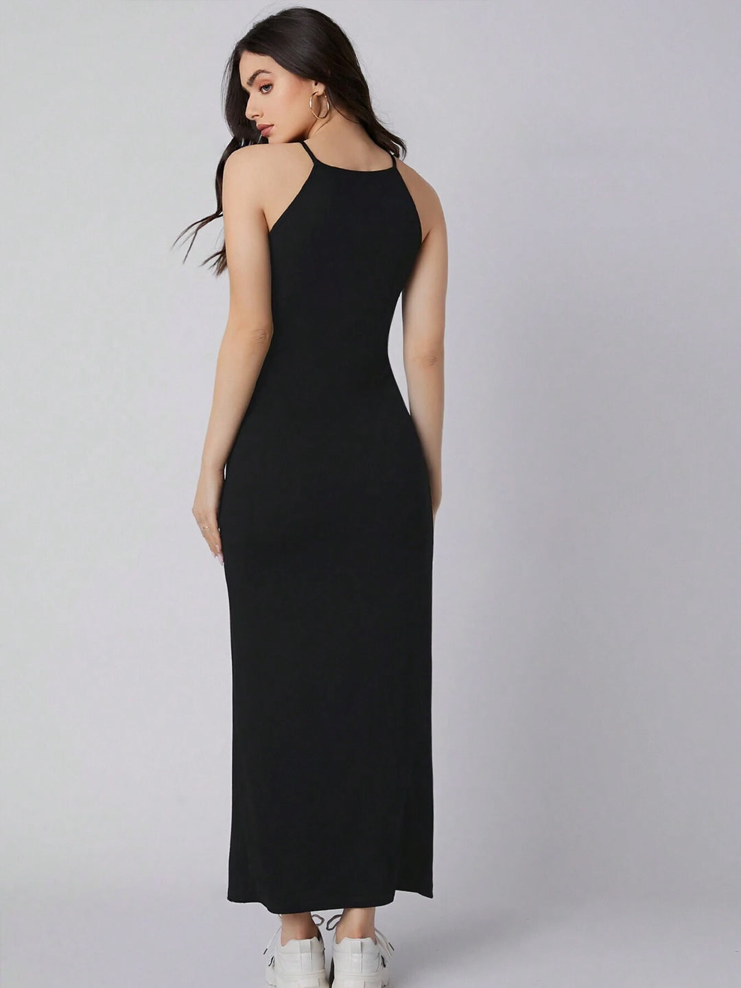 TANDUL  Women Bodycon Black Dress