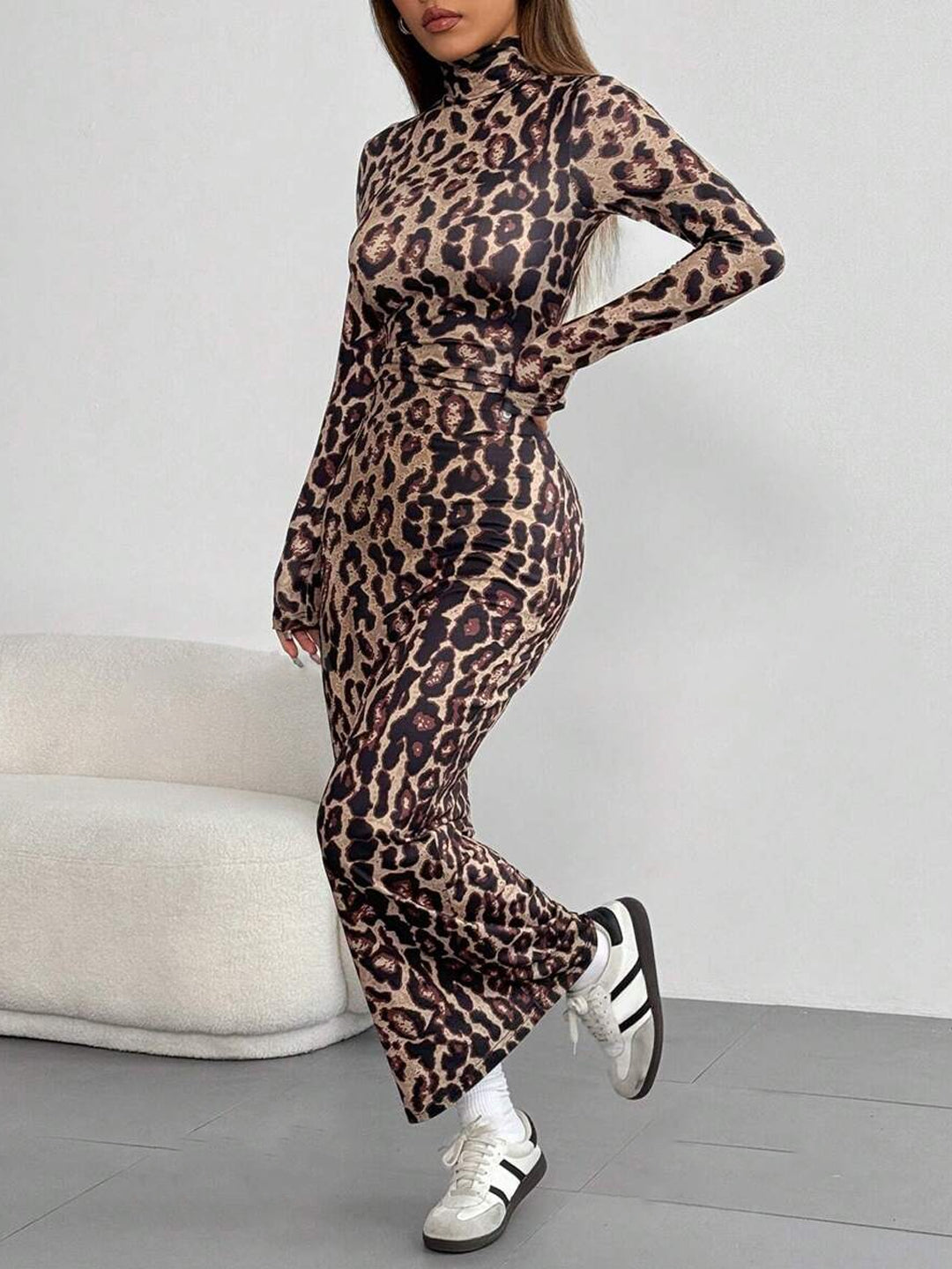 TANDUL  Women Bodycon Brown Dress