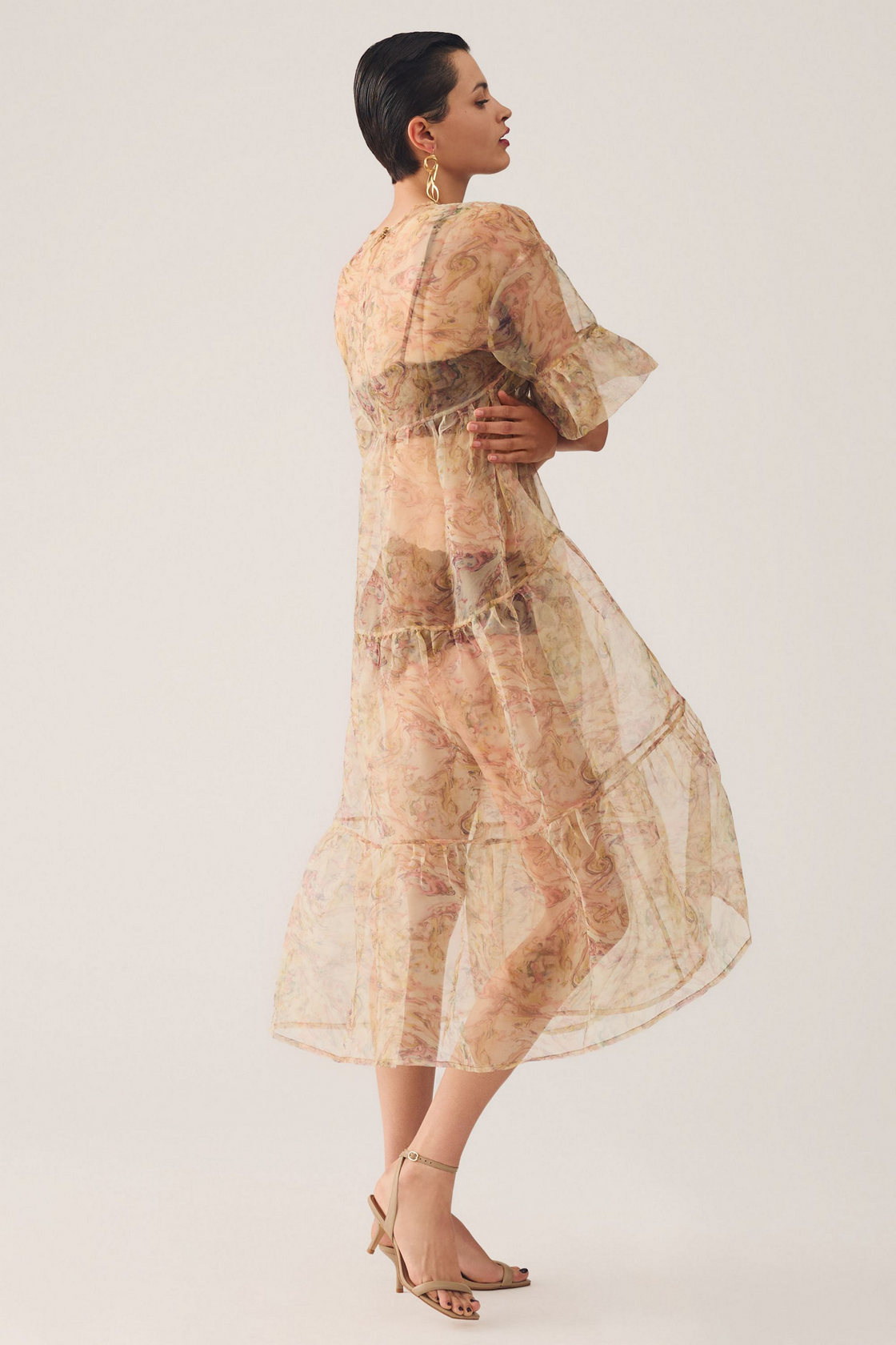 TANDUL  Women Maxi Multicolor Dress