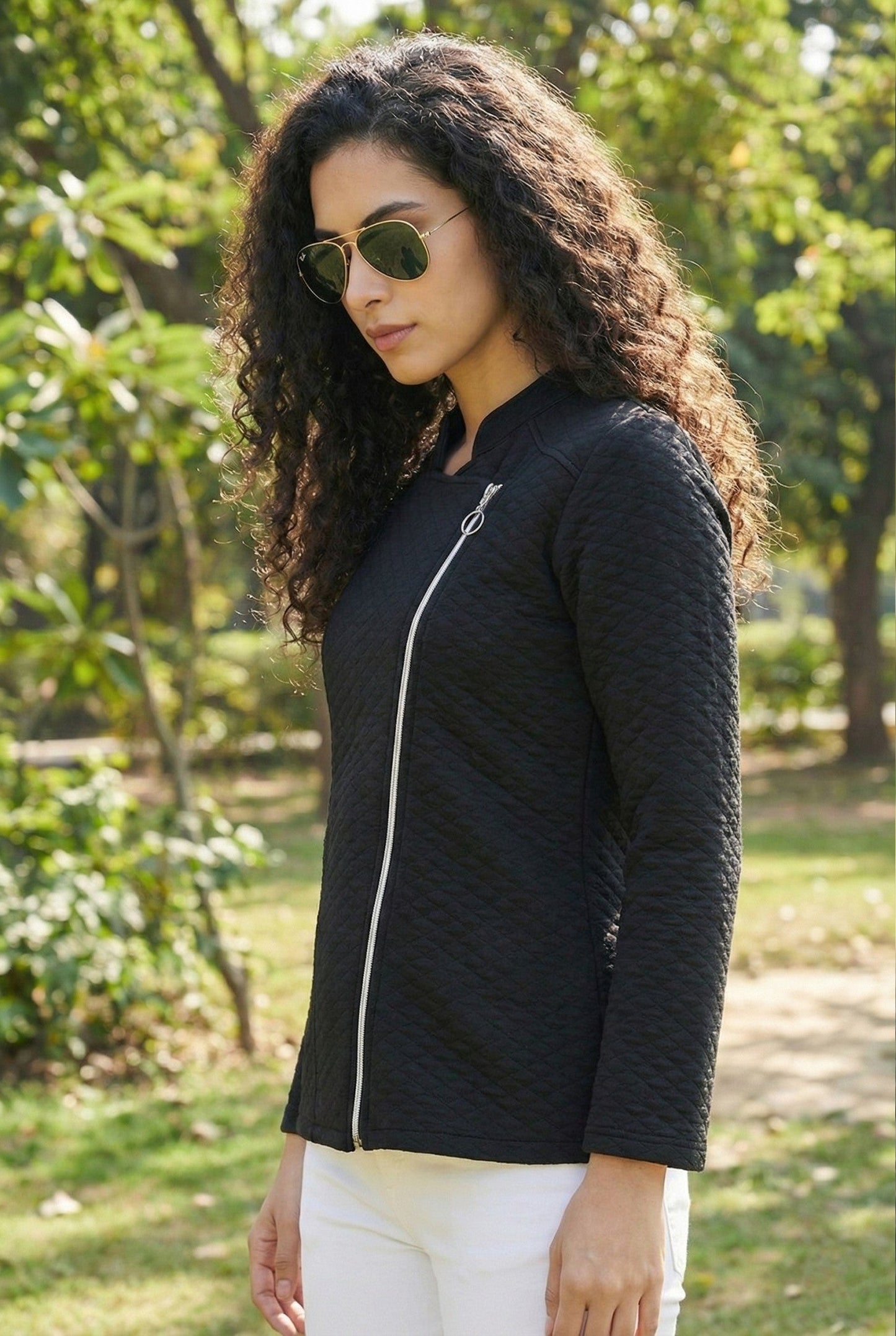 TANDUL Full Sleeve Solid Women Jacket