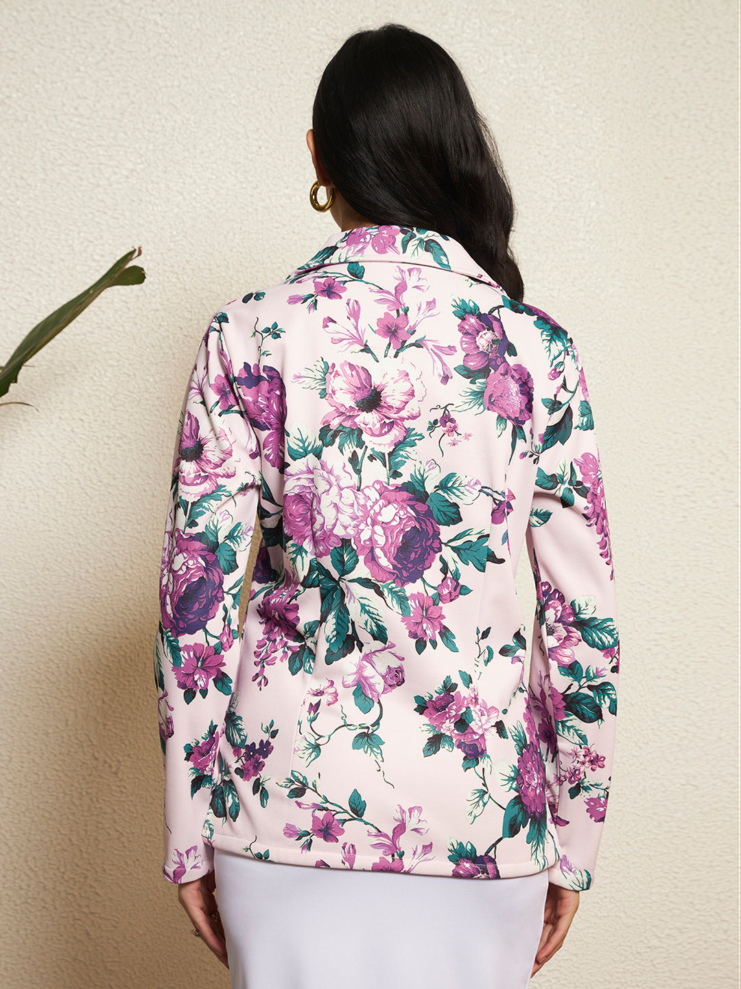 TANDUL Women Multicolor Floral Printed Blazer