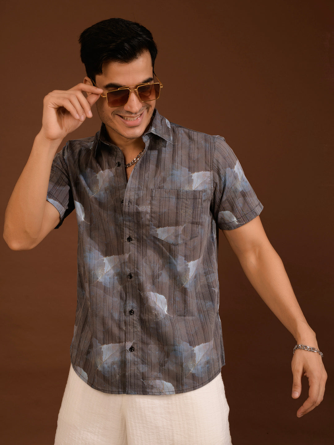 TANDUL  Men Regular Fit Printed Casual Shirt