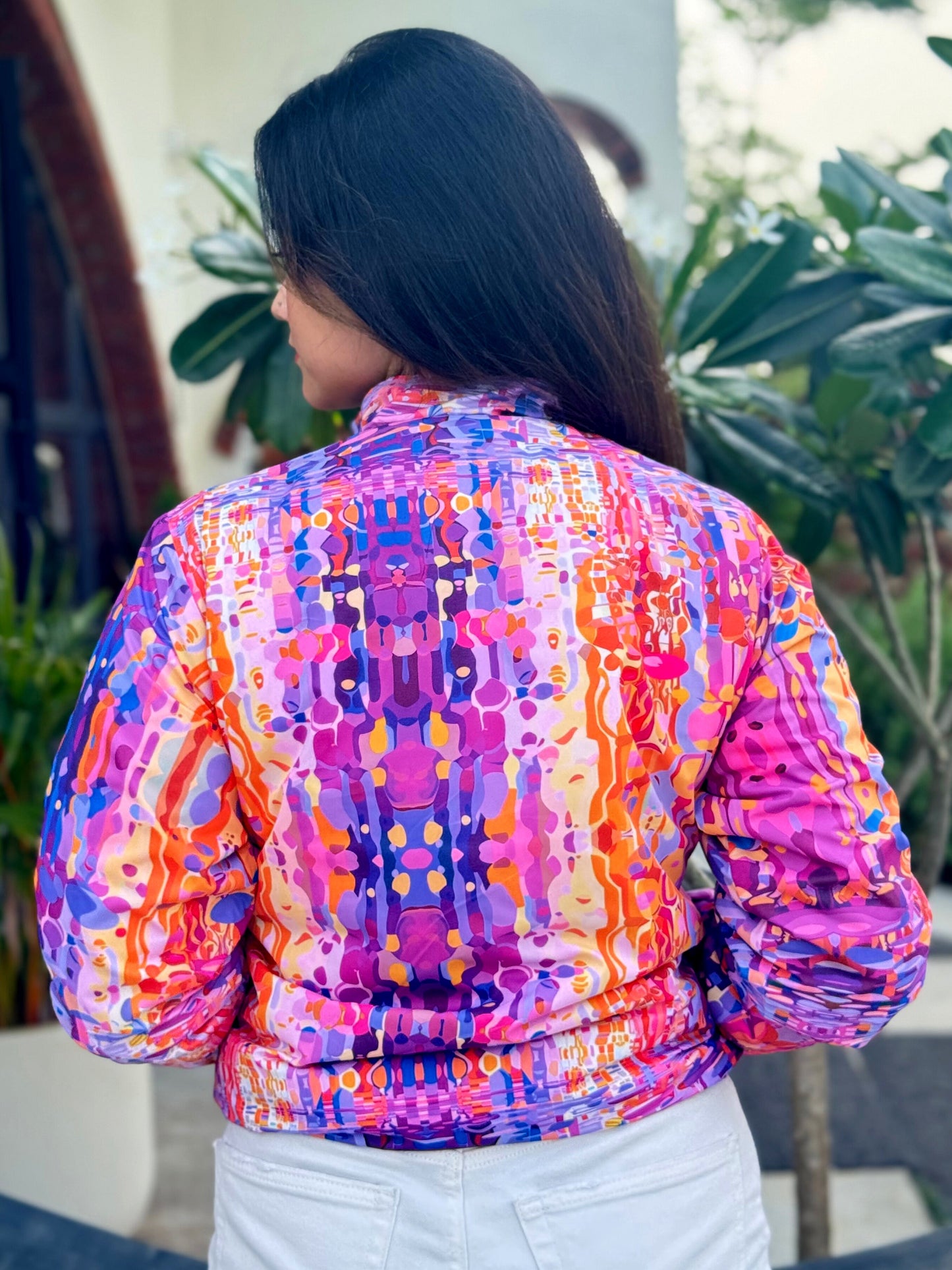 TANDUL Women Printed Puffer Jacket