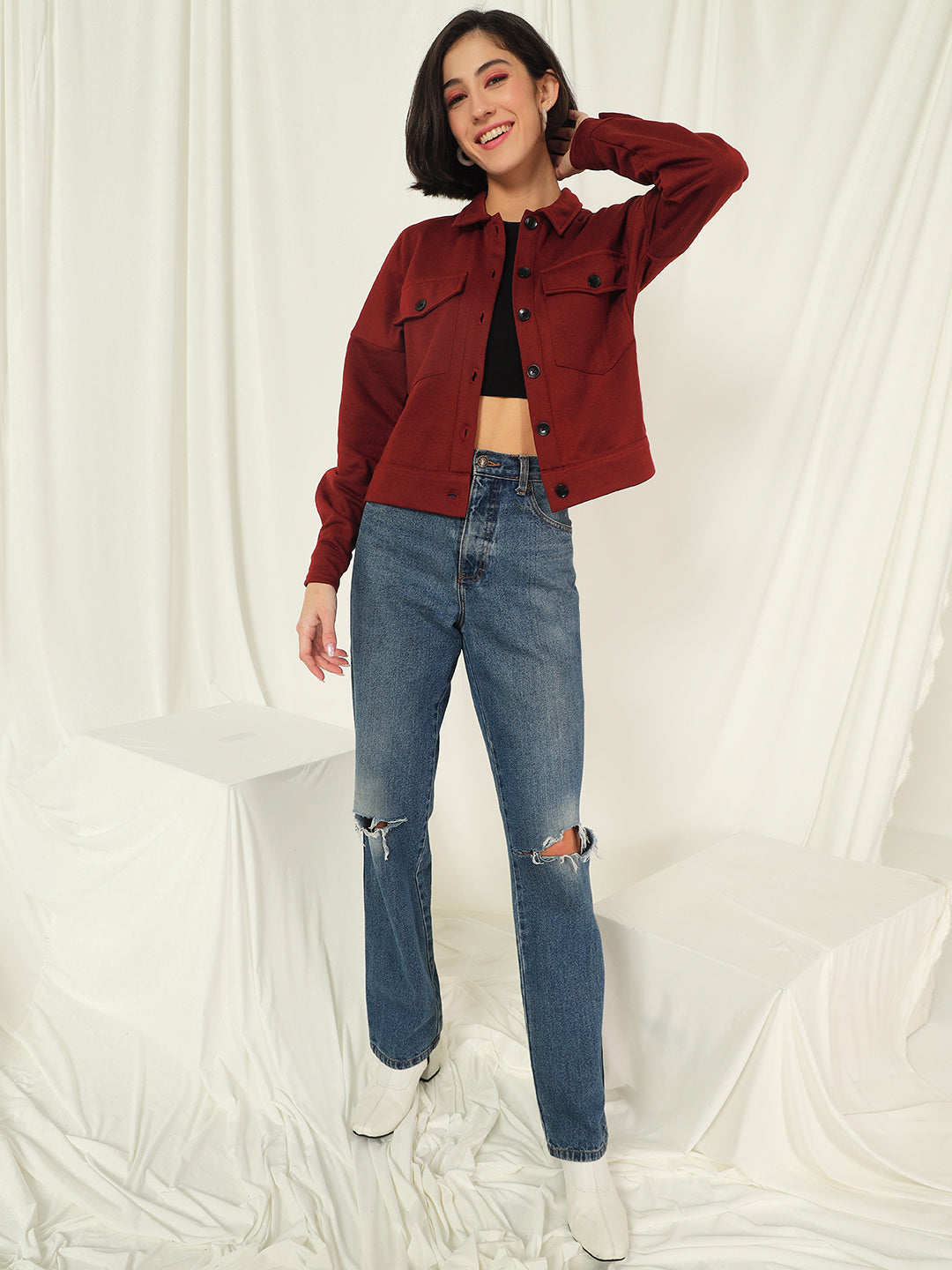 TANDUL  Women Solid Tailored Jacket