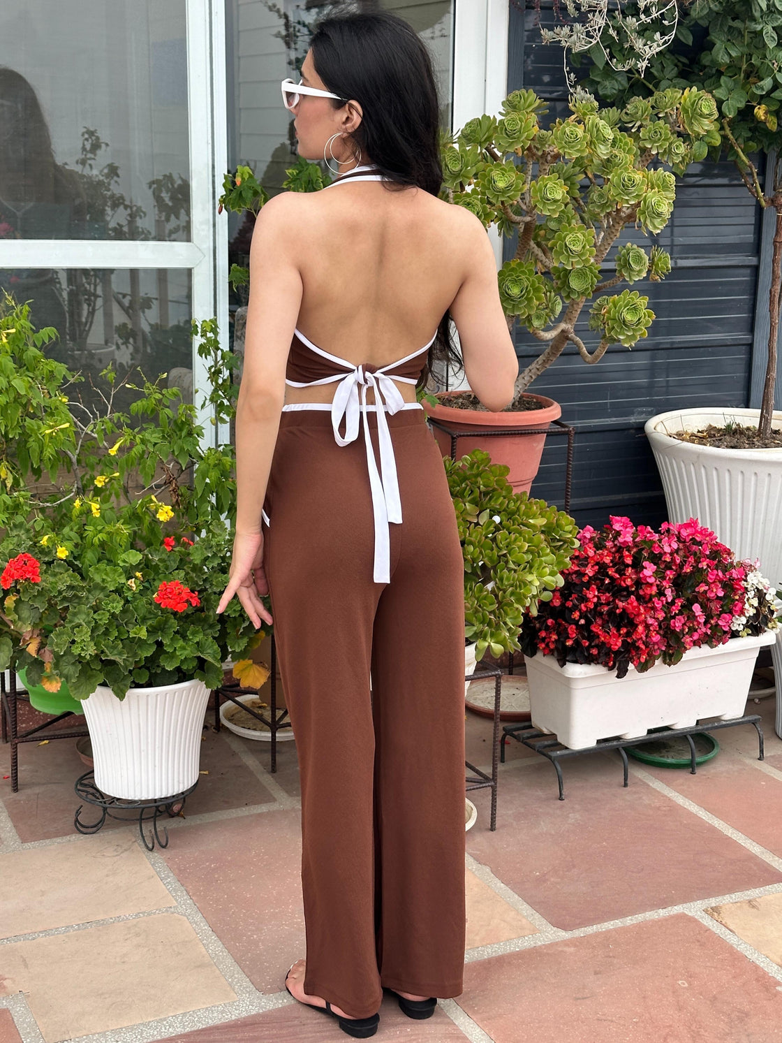 TANDUL  Women Brown Chic Co-ord Set