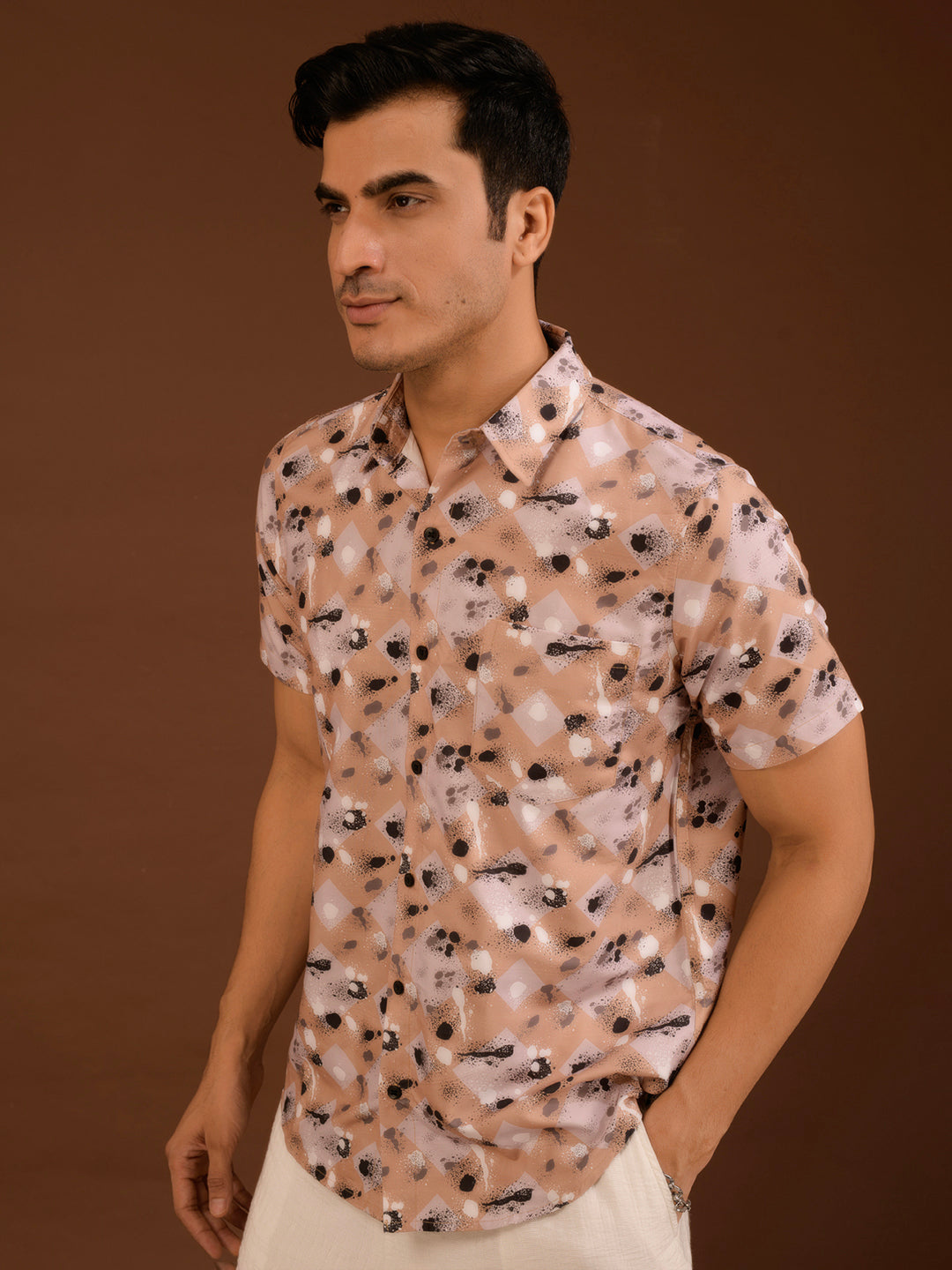 TANDUL  Men Regular Fit Printed Casual Shirt