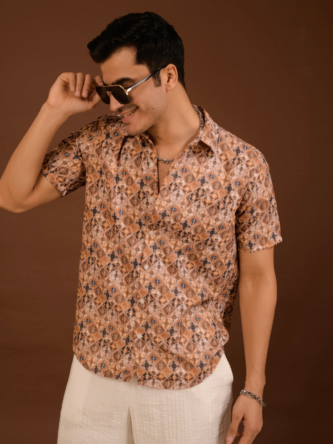 TANDUL  Men Regular Fit Printed Casual Shirt