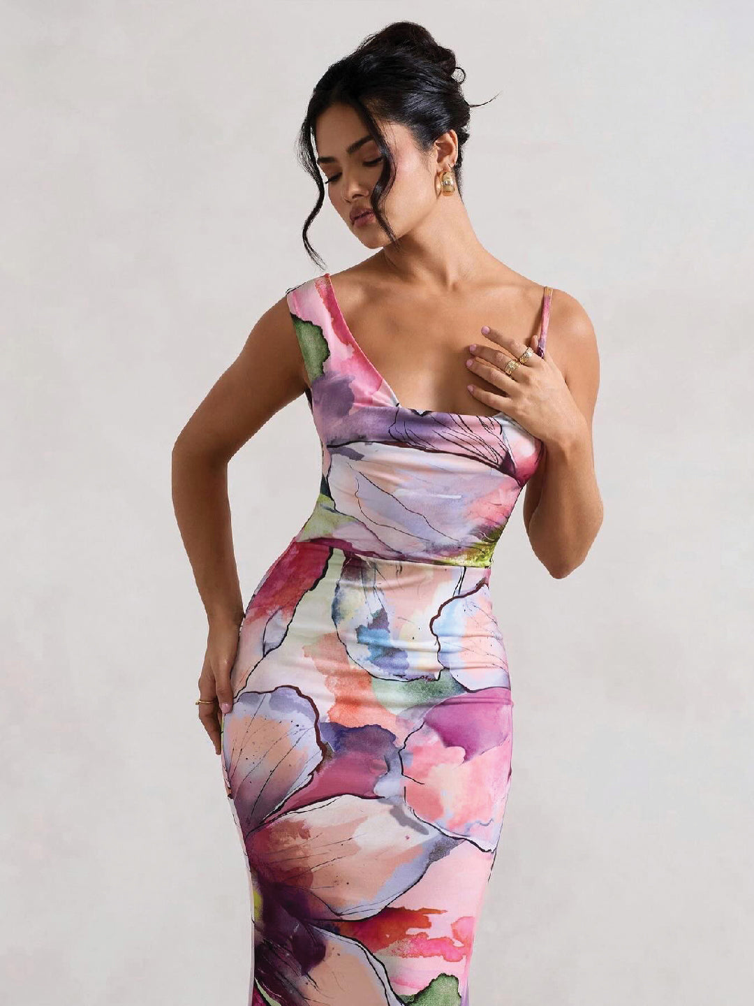 TANDUL  Women Bodycon Multicolor Dress