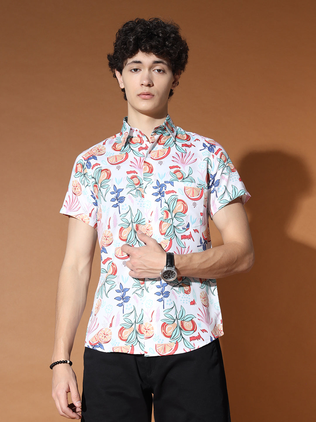 TANDUL  Men Regular Fit Printed Casual Shirt