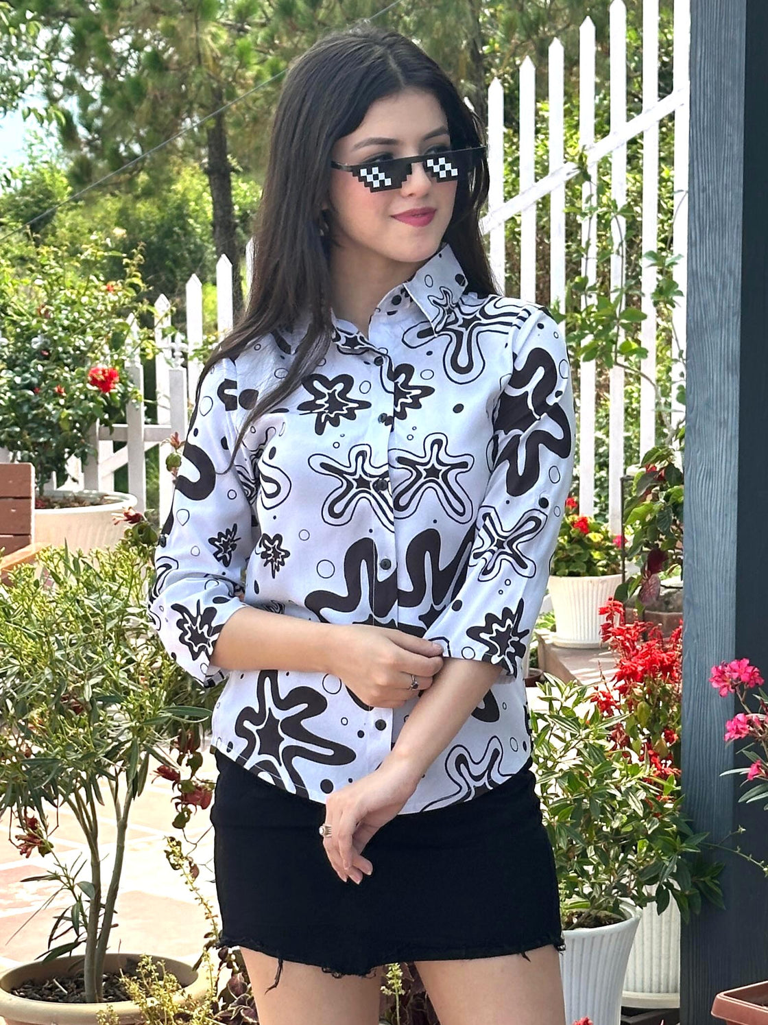 TANDUL Women Floral Printed Shirt