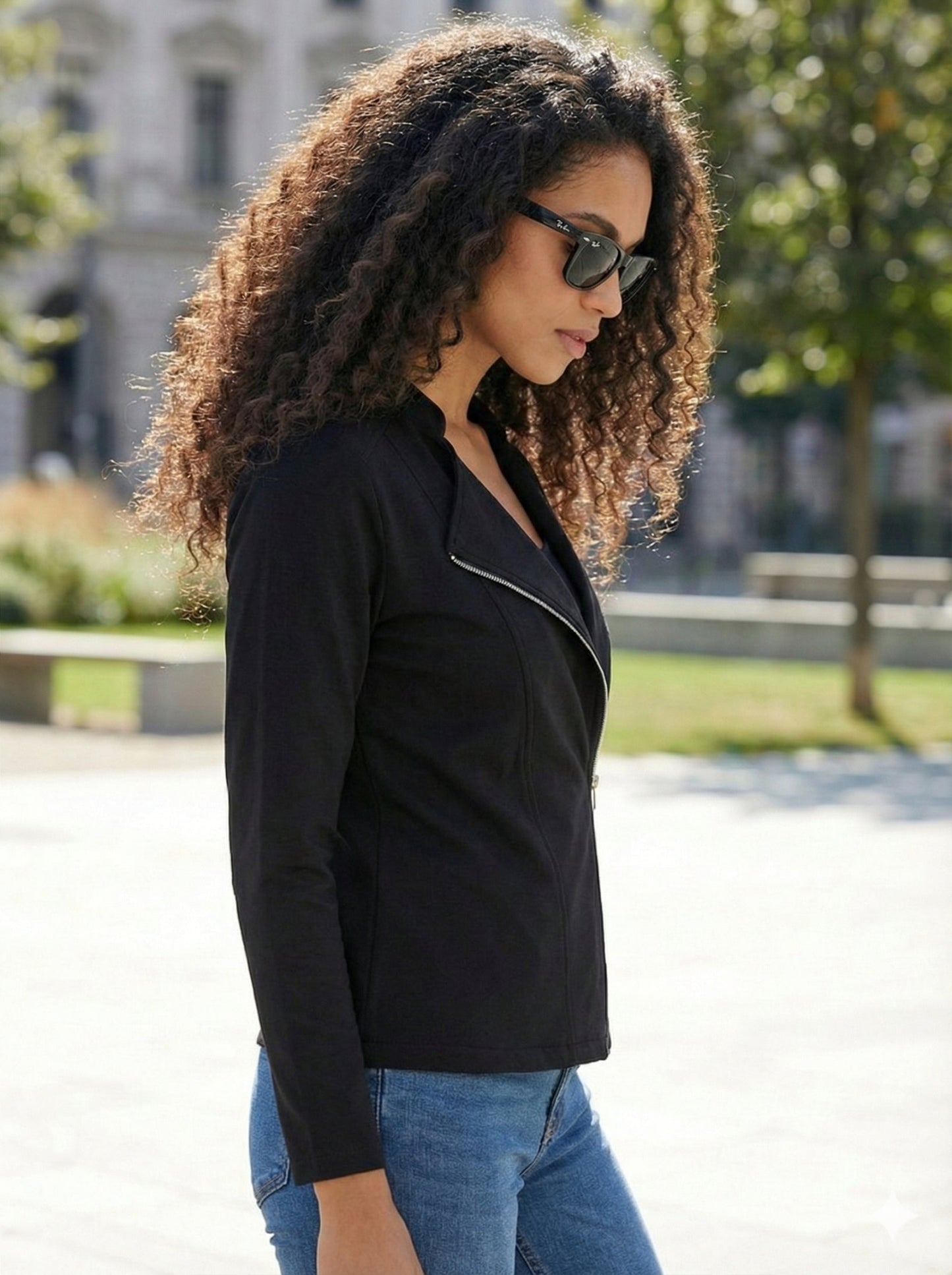 TANDUL Full Sleeve Solid Women Casual Jacket