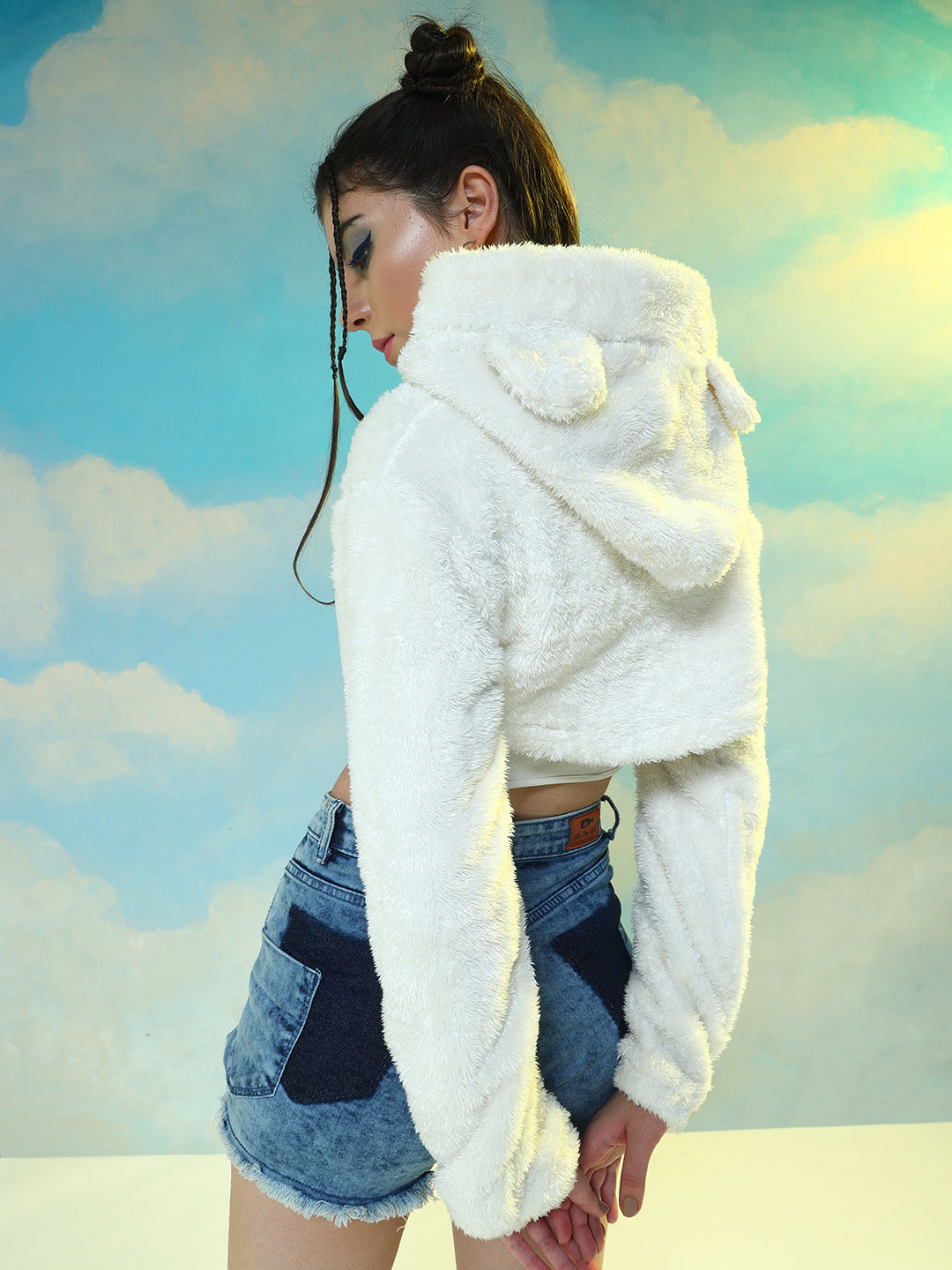 TANDUL  Women Self Design Cape Jacket