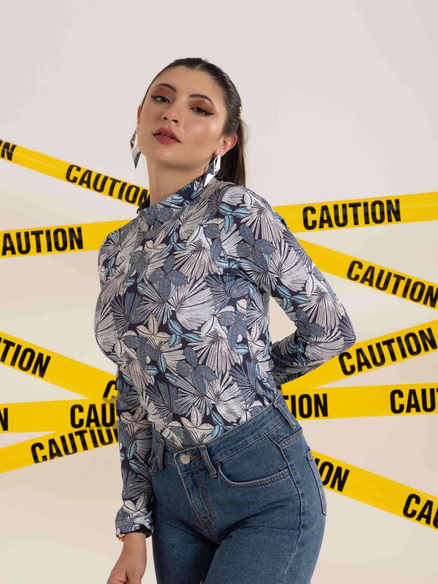 TANDUL  Casual Regular Sleeves Printed Women Multicolor Top
