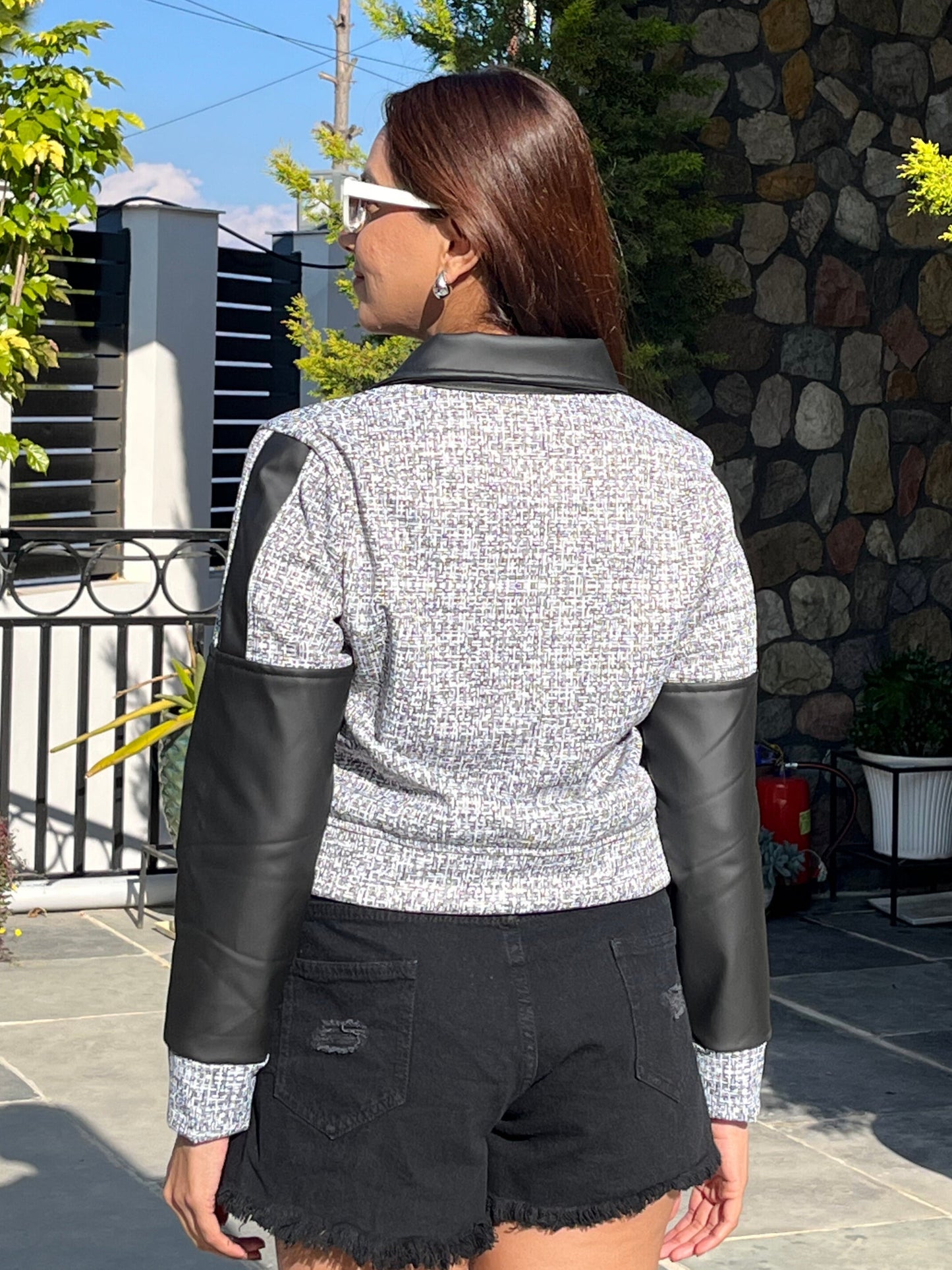 TANDUL Women Striking Fleece Jacket