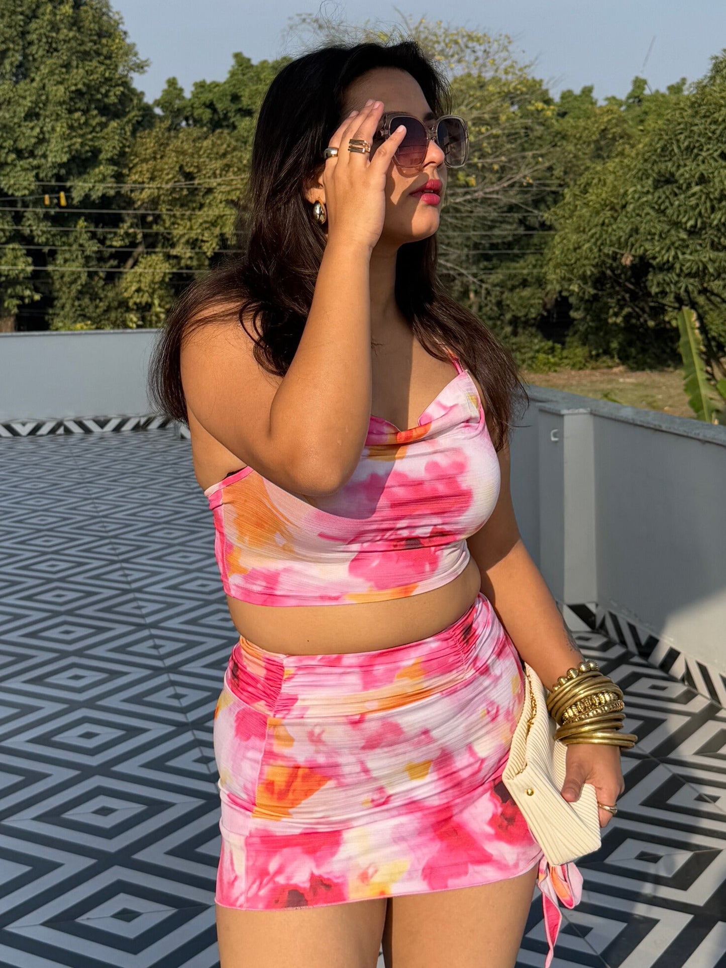 TANDUL  Women Two Piece Dress Multicolor Dress