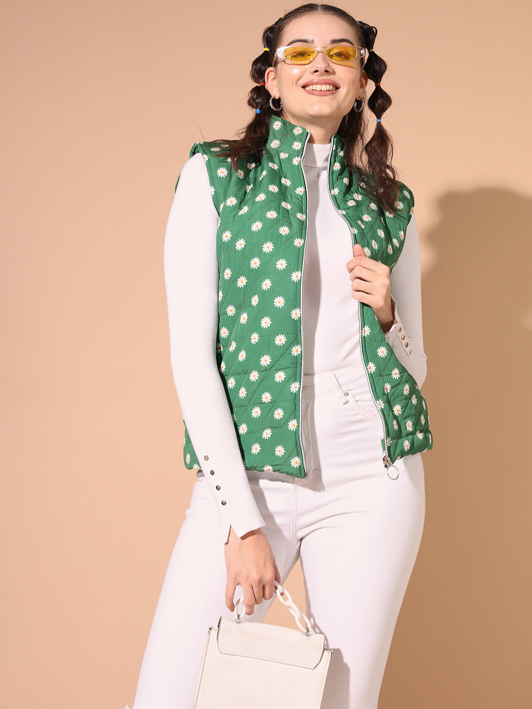 TANDUL  Women Printed Casual Jacket