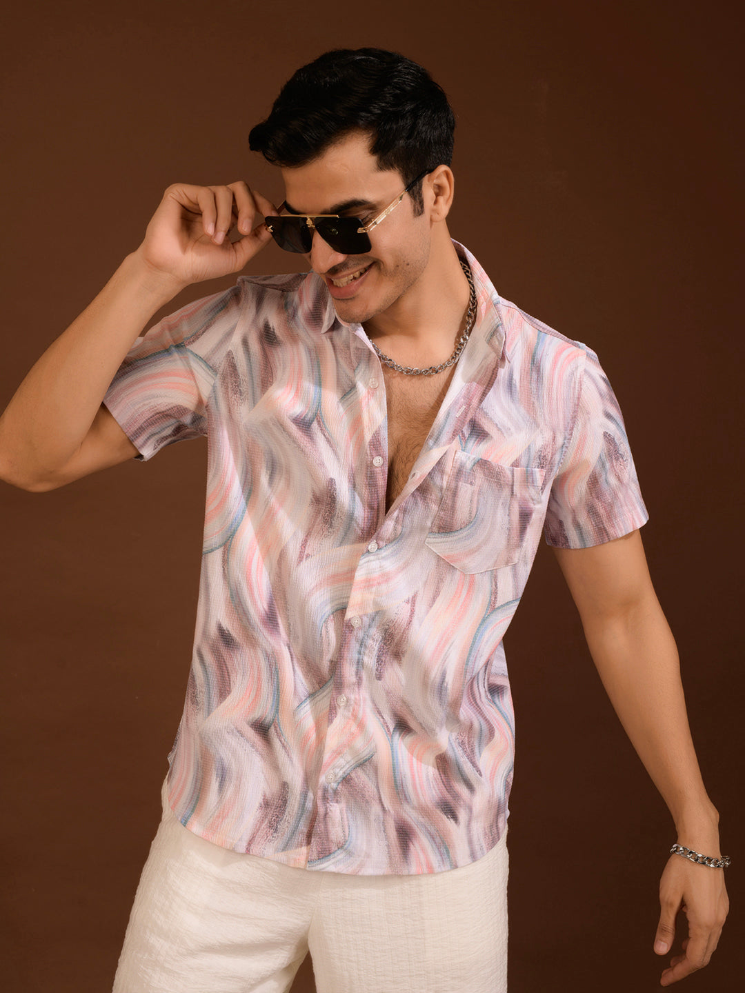 TANDUL  Men Regular Fit Printed Casual Shirt