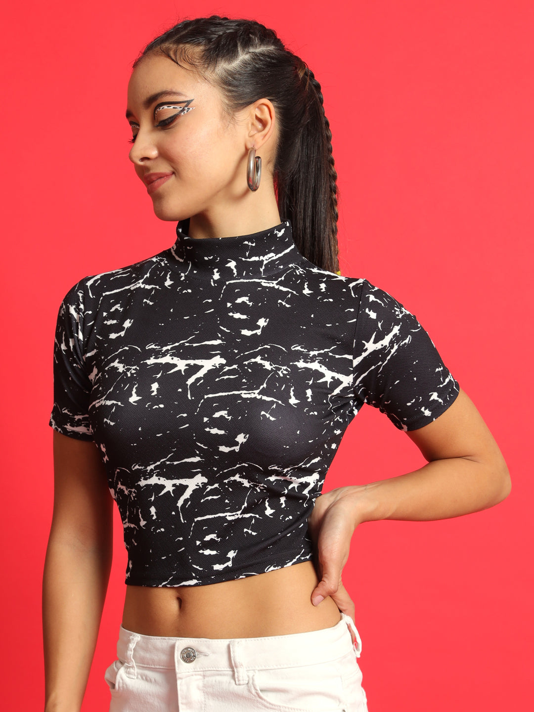 TANDUL  Casual Regular Sleeves Printed Women Multicolor Top