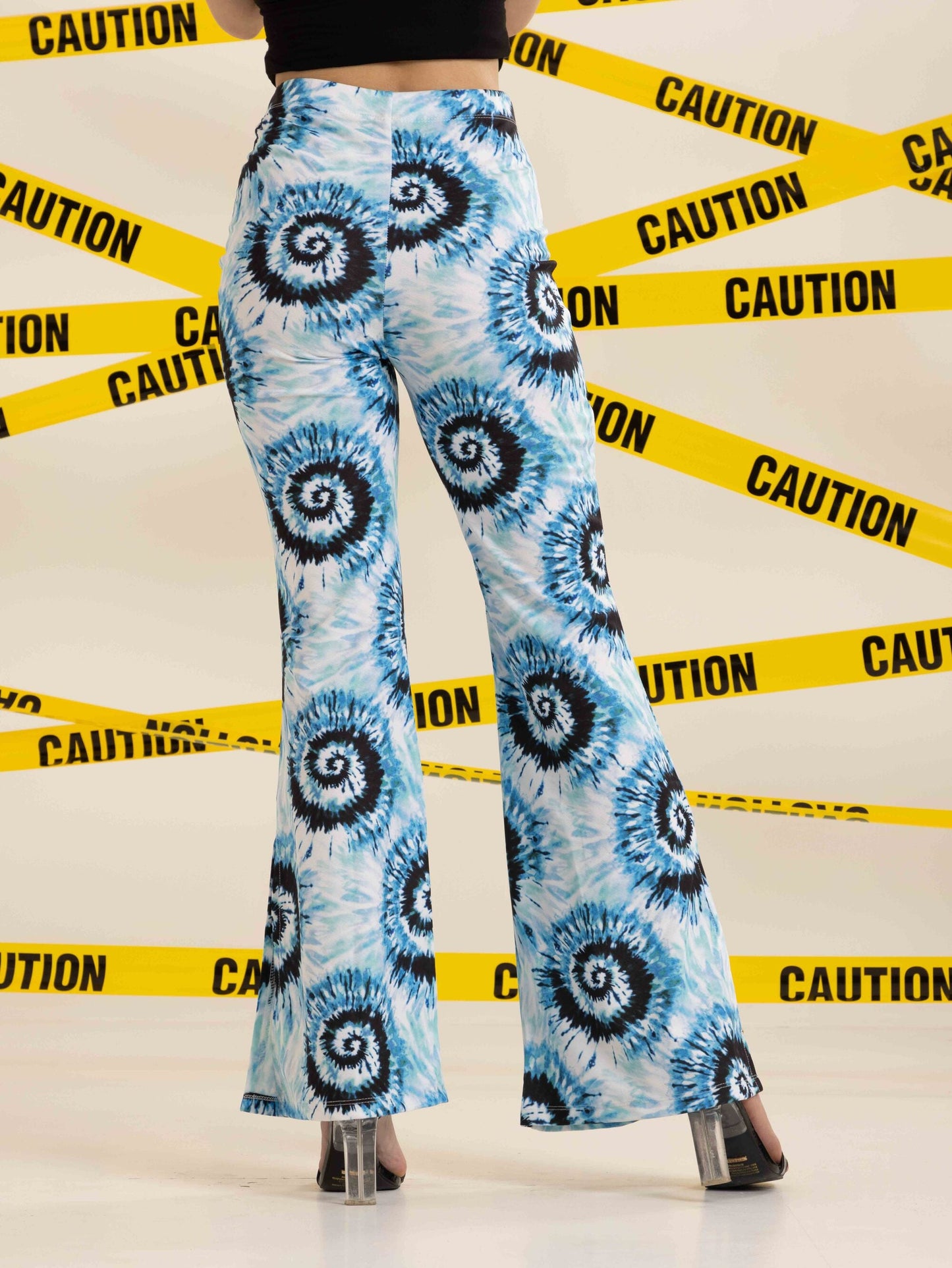 TANDUL  Women Regular Fit Light Blue Lycra Blend Trousers