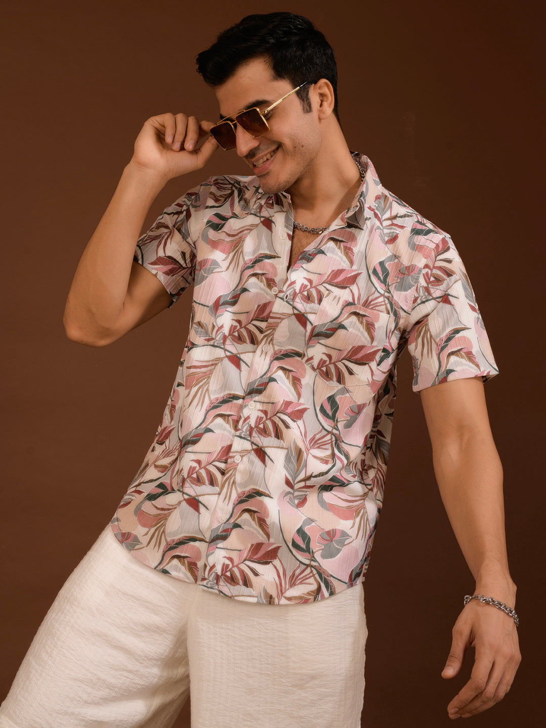 TANDUL  Men Regular Fit Printed Casual Shirt