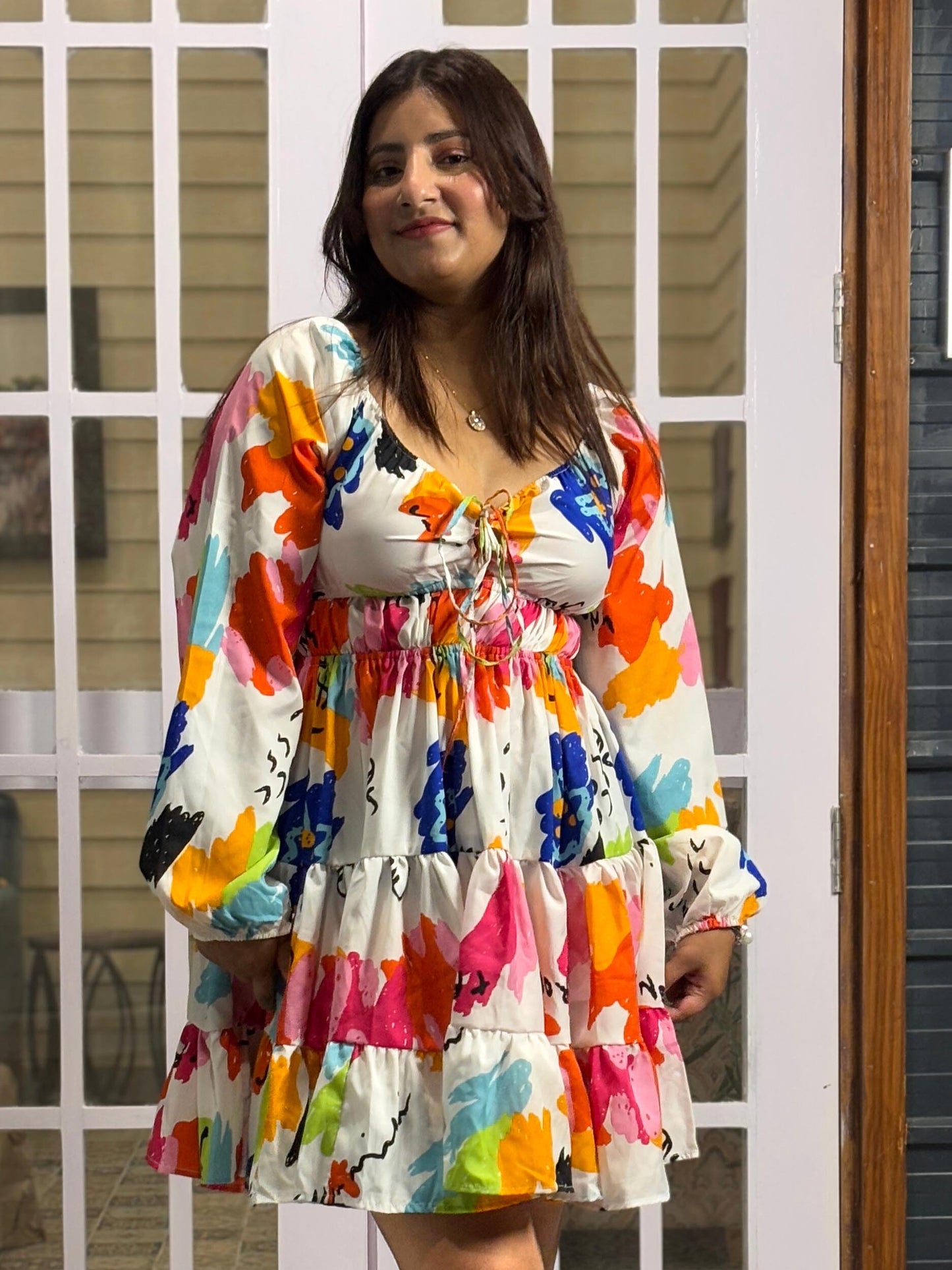 TANDUL Women Multicolor Flaired Dress