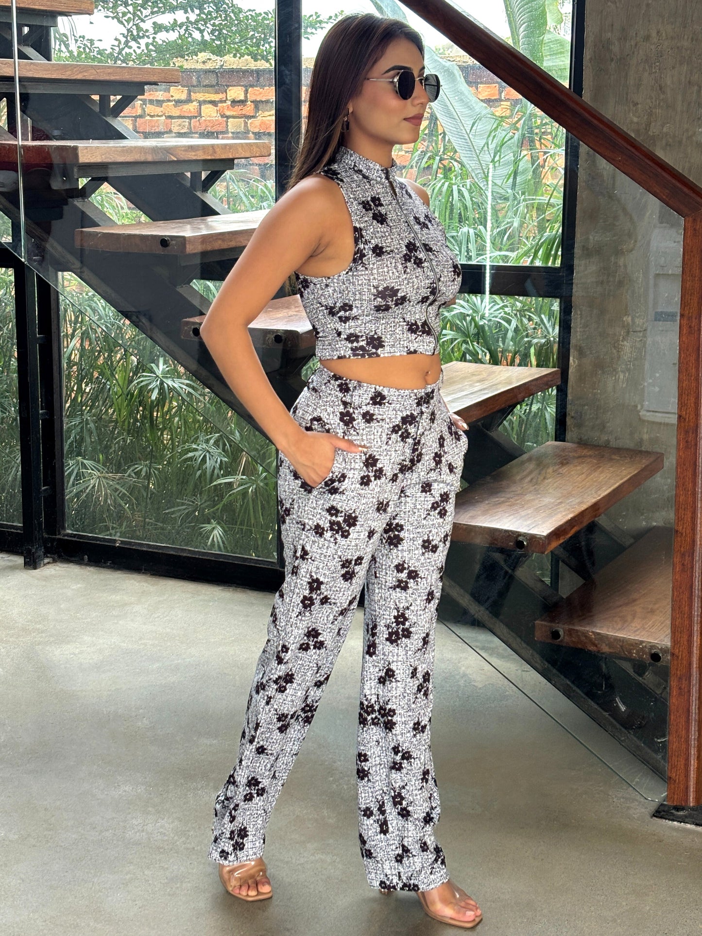 TANDUL Women Stunning Floral Printed Co-ord Set